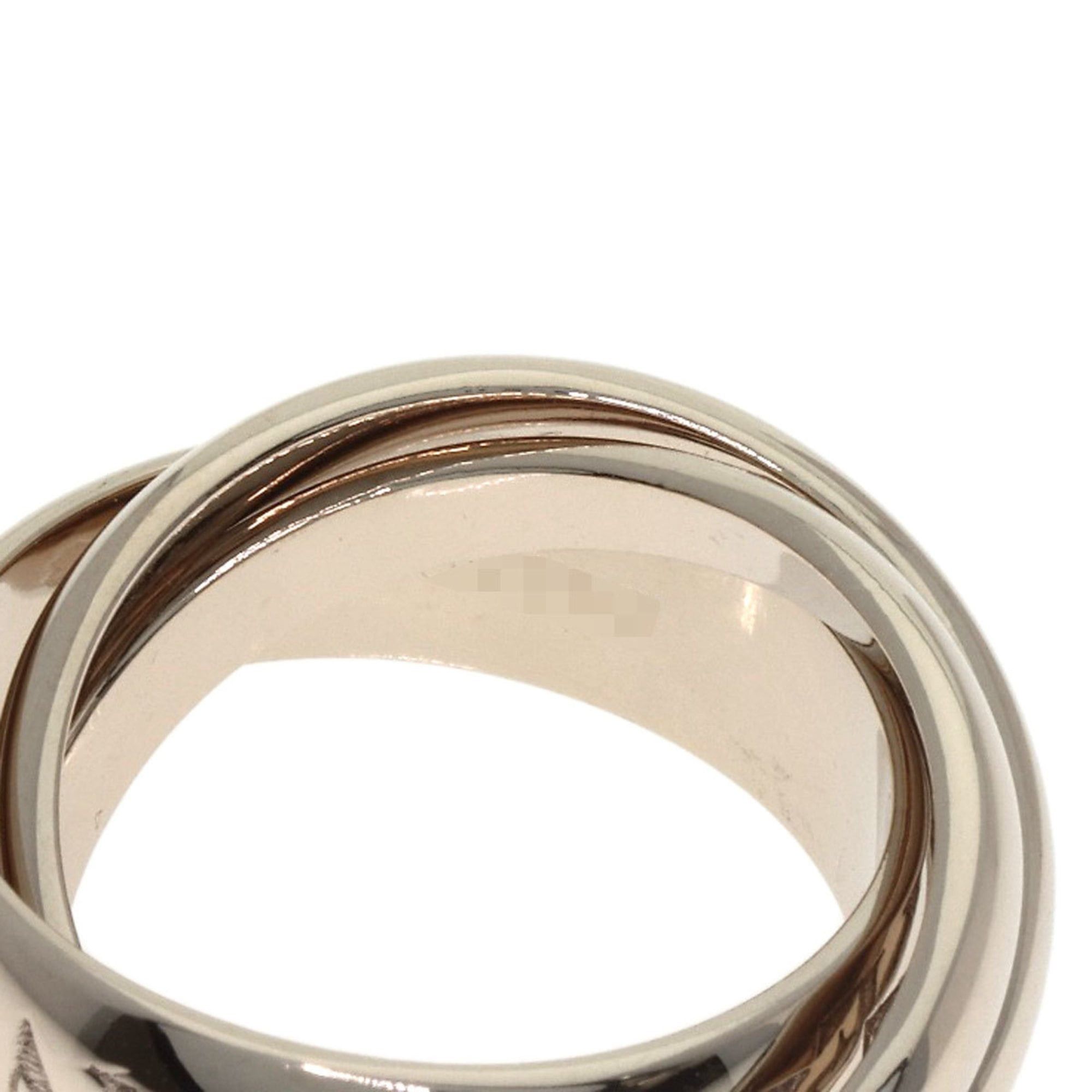 Cartier Cartier Trinity 1998 Christmas Limited Edition #47 Ring, 18K White Gold, Women's, CARTIER Size ONE SIZE - 9 Thumbnail