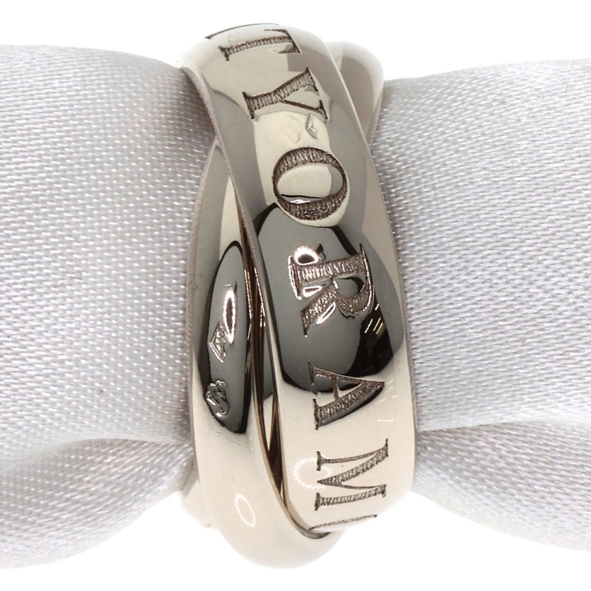 Cartier Cartier Trinity 1998 Christmas Limited Edition #47 Ring, 18K White Gold, Women's, CARTIER Size ONE SIZE - 3 Thumbnail