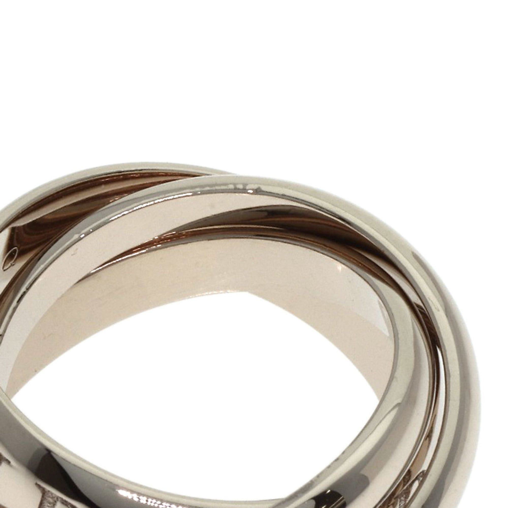 Cartier Cartier Trinity 1998 Christmas Limited Edition #47 Ring, 18K White Gold, Women's, CARTIER Size ONE SIZE - 8 Thumbnail