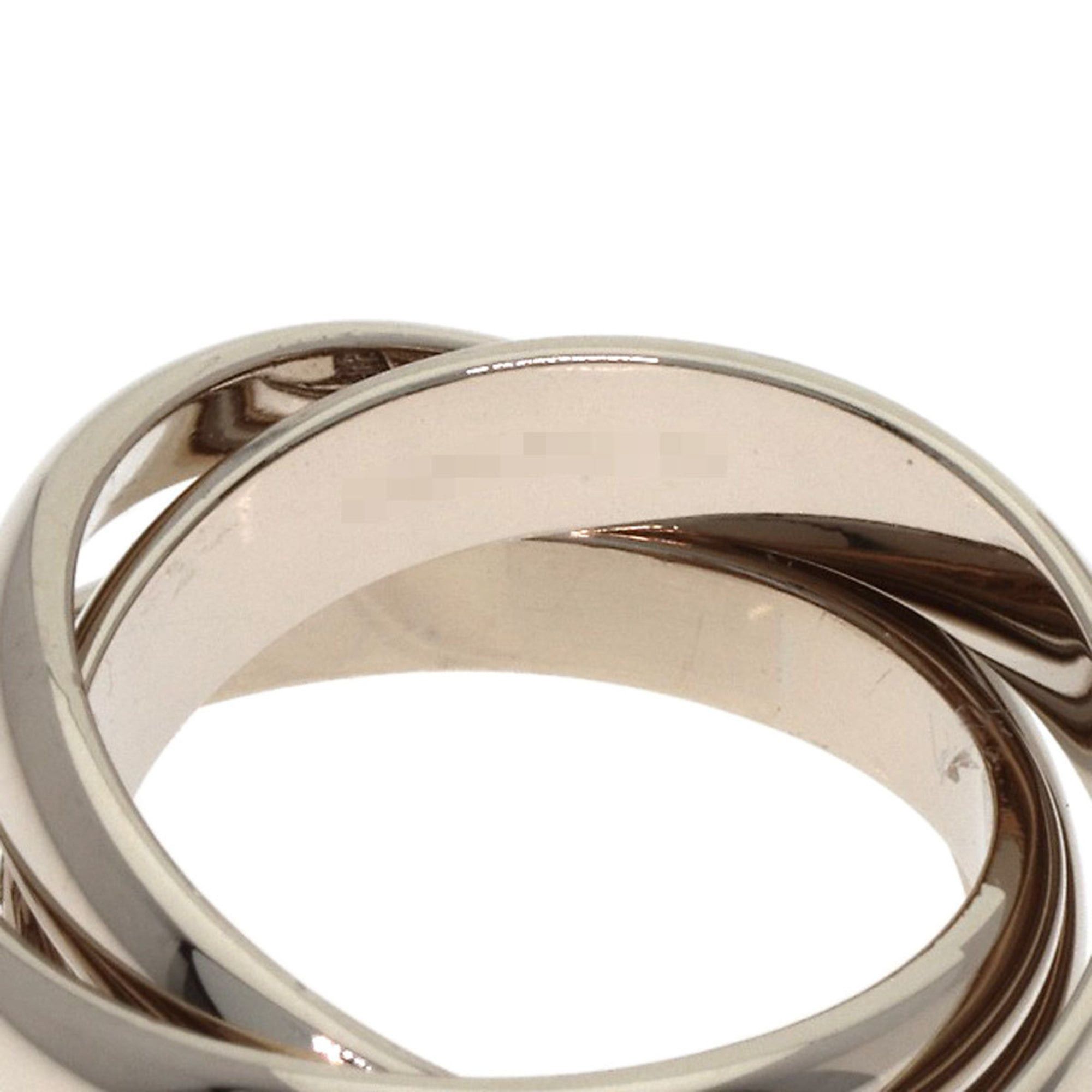 Cartier Cartier Trinity 1998 Christmas Limited Edition #47 Ring, 18K White Gold, Women's, CARTIER Size ONE SIZE - 5 Thumbnail