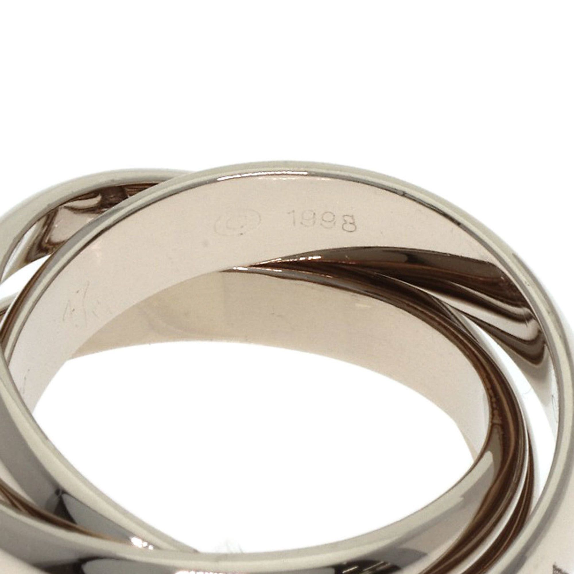 Cartier Cartier Trinity 1998 Christmas Limited Edition #47 Ring, 18K White Gold, Women's, CARTIER Size ONE SIZE - 6 Thumbnail