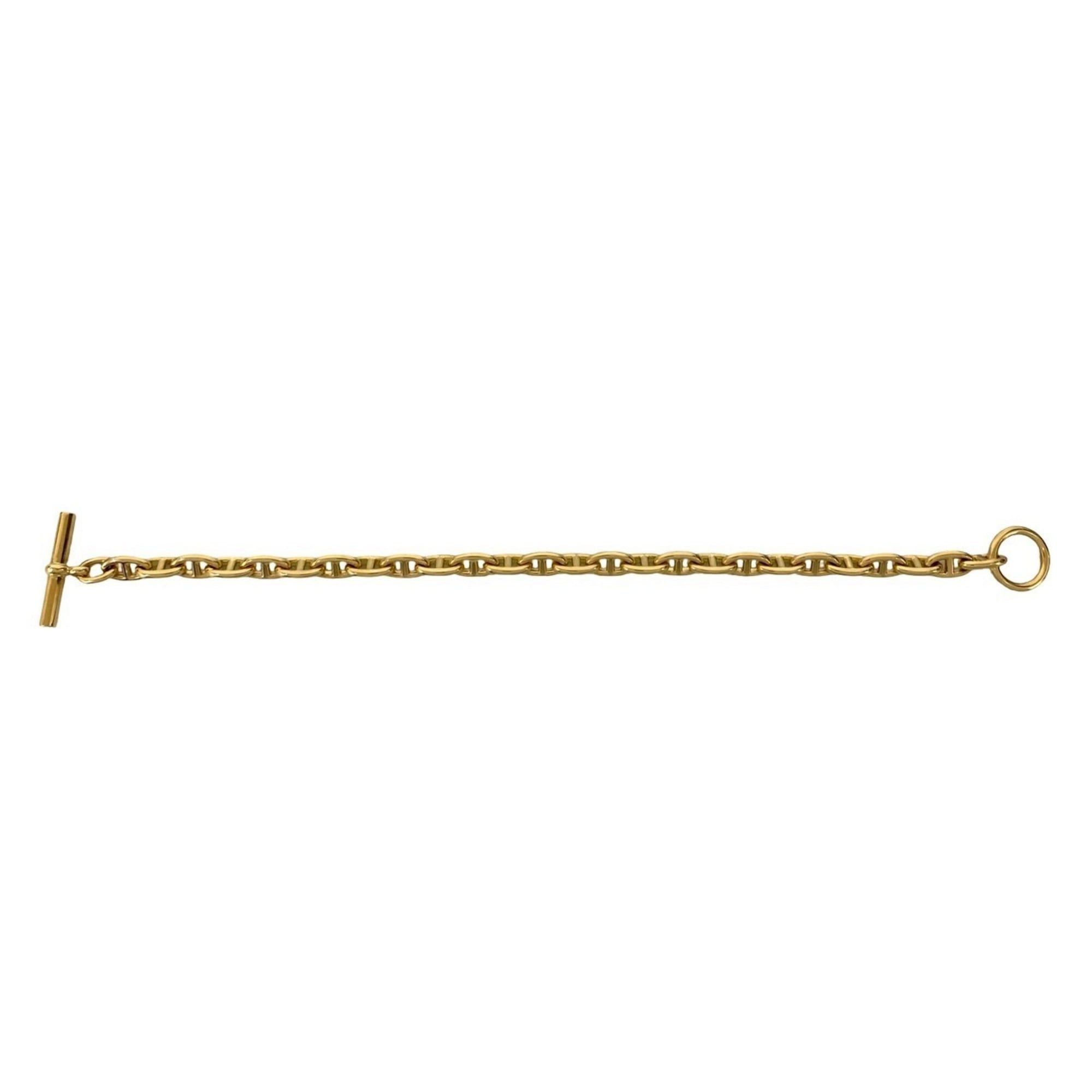 Hermes HERMES Chaine d'Ancre TPM 26-link 18K gold chain bracelet 47904 Size ONE SIZE - 6 Thumbnail