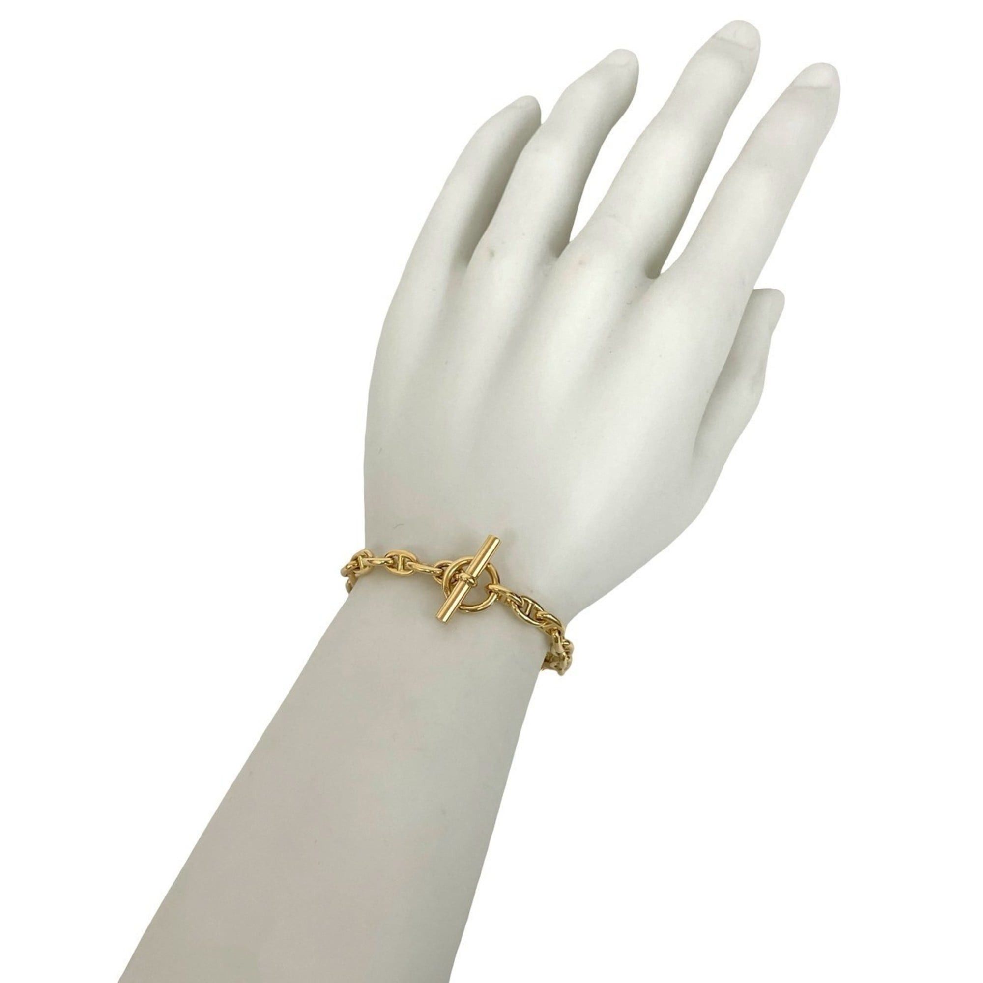 Hermes HERMES Chaine d'Ancre TPM 26-link 18K gold chain bracelet 47904 Size ONE SIZE - 2 Thumbnail