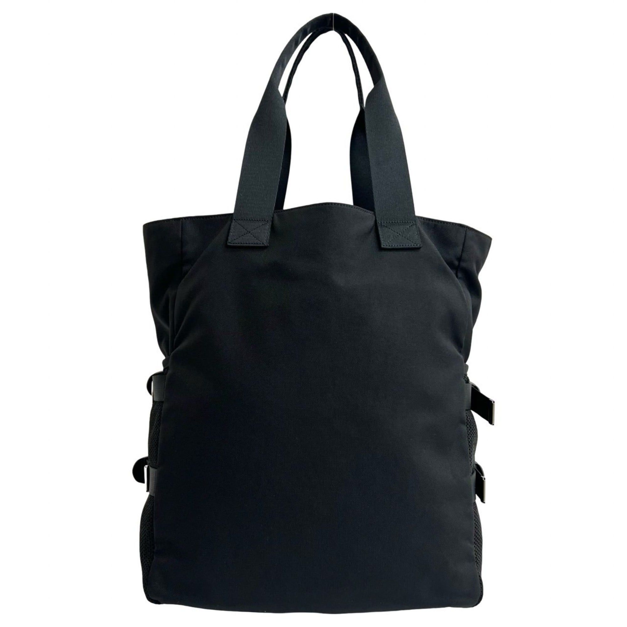 Celine CELINE Printed Nylon Tote Bag, Handbag, Semi-Shoulder Black 06909 Size ONE SIZE - 3 Thumbnail