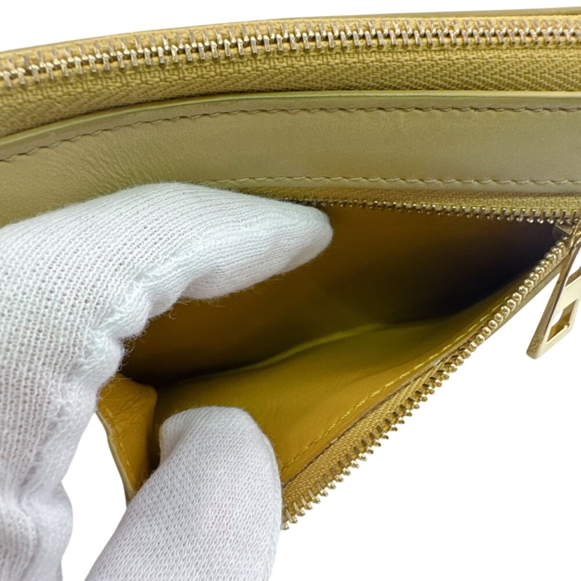 Loewe LOEWE Knot Compact Zip Wallet, Bi-fold Yellow Size ONE SIZE - 7 Thumbnail