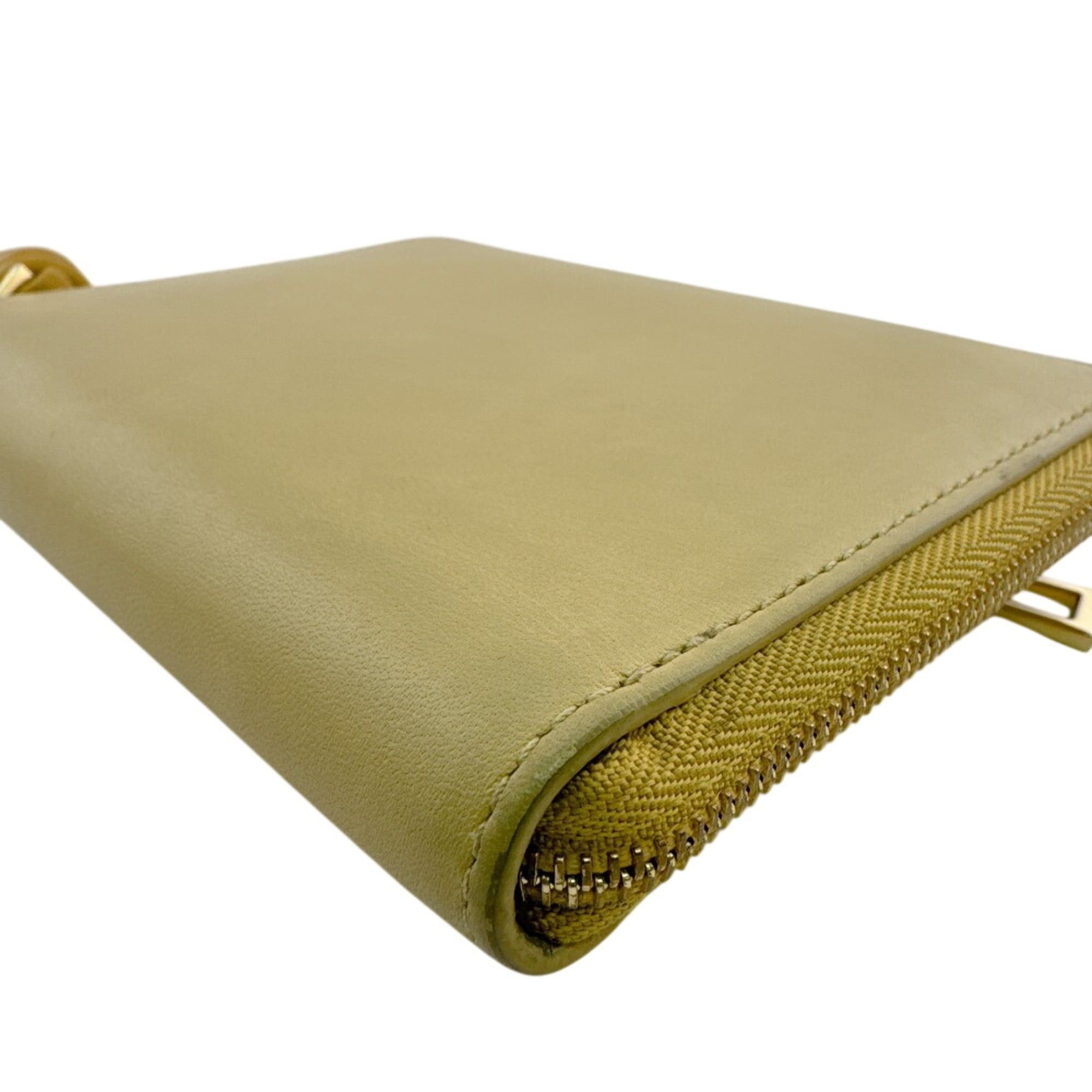 Loewe LOEWE Knot Compact Zip Wallet, Bi-fold Yellow Size ONE SIZE - 3 Thumbnail