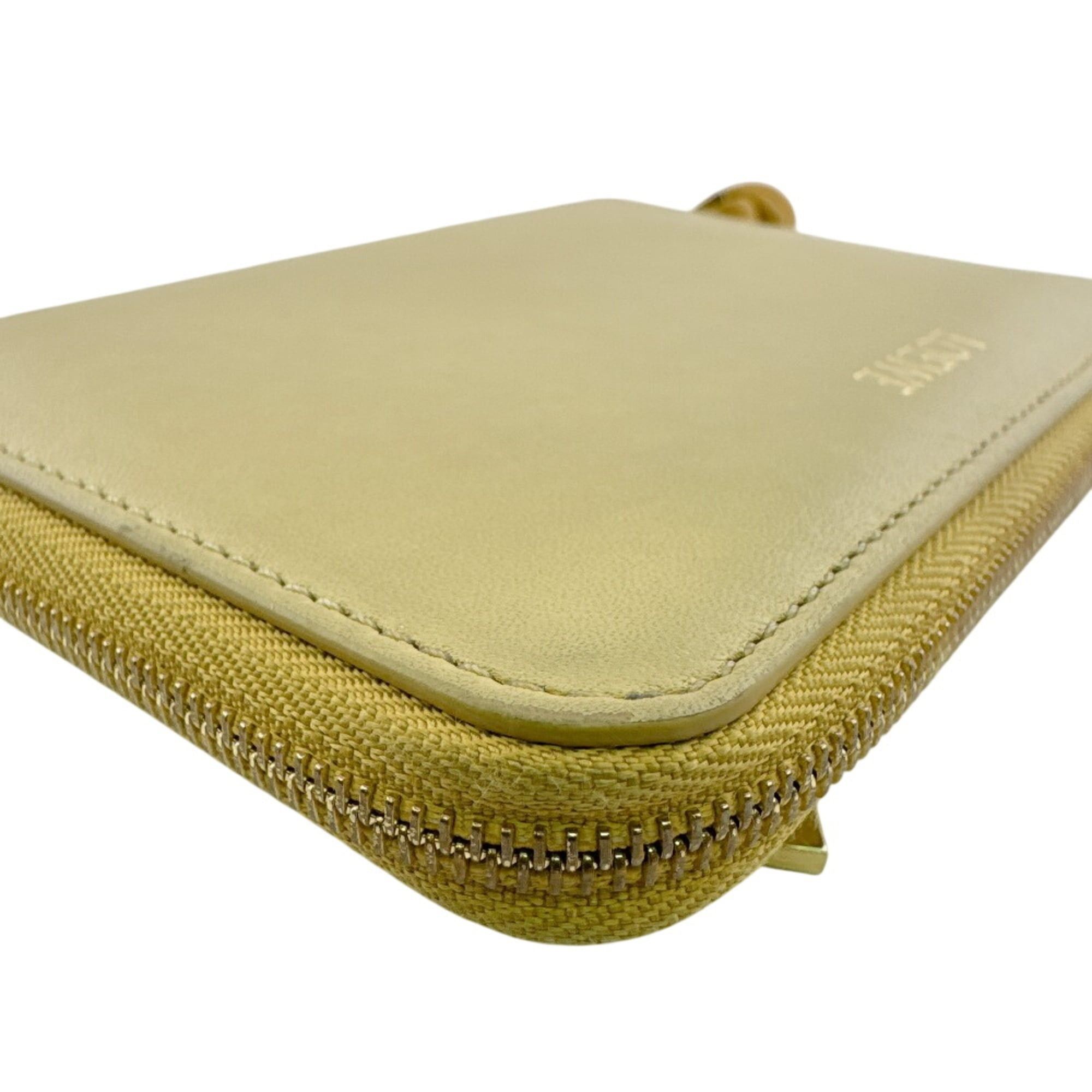 Loewe LOEWE Knot Compact Zip Wallet, Bi-fold Yellow Size ONE SIZE - 6 Thumbnail