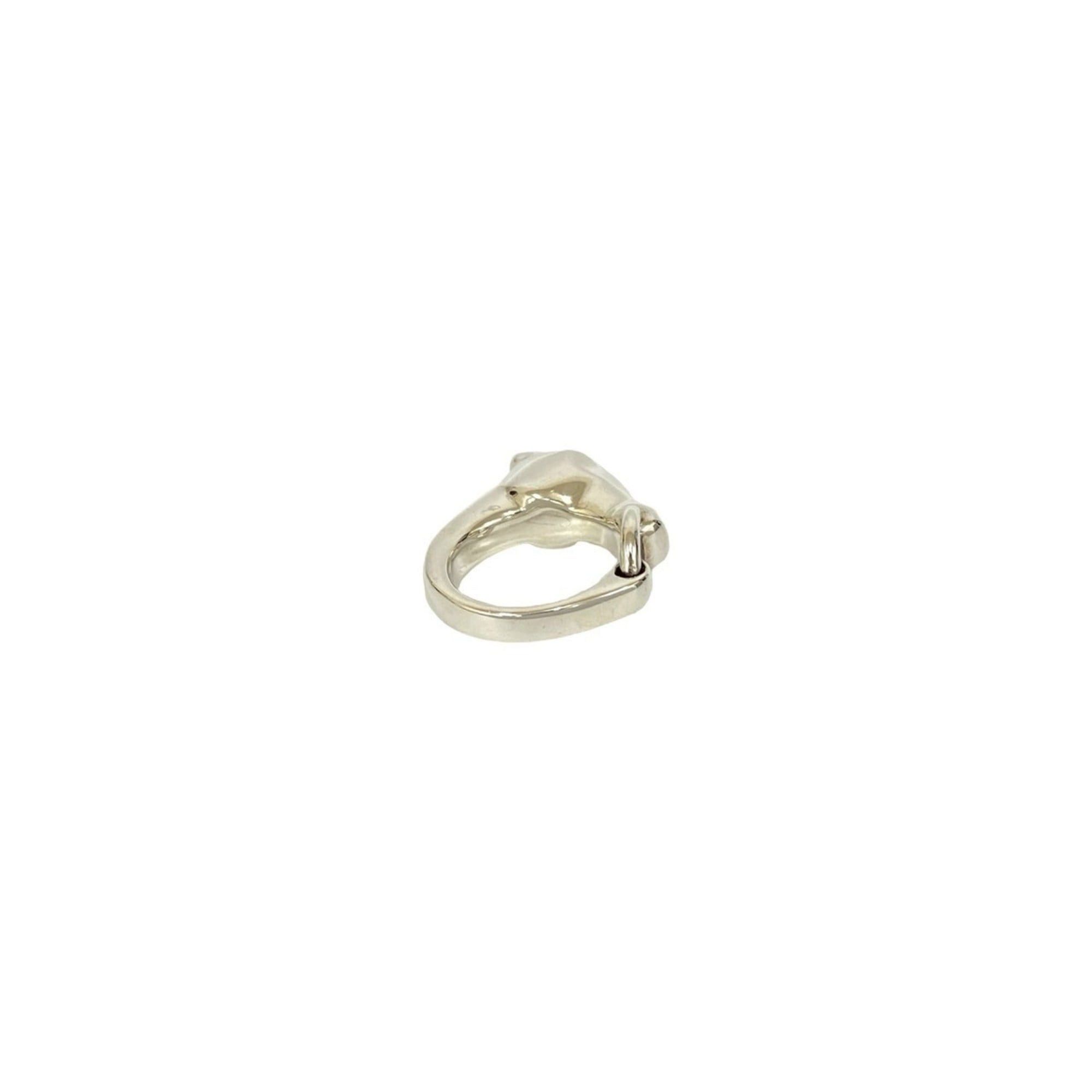 Hermes HERMES Galop Ring, Sterling Silver 925, Size 10, Silver, Item No. 70692 Size ONE SIZE - 6 Thumbnail