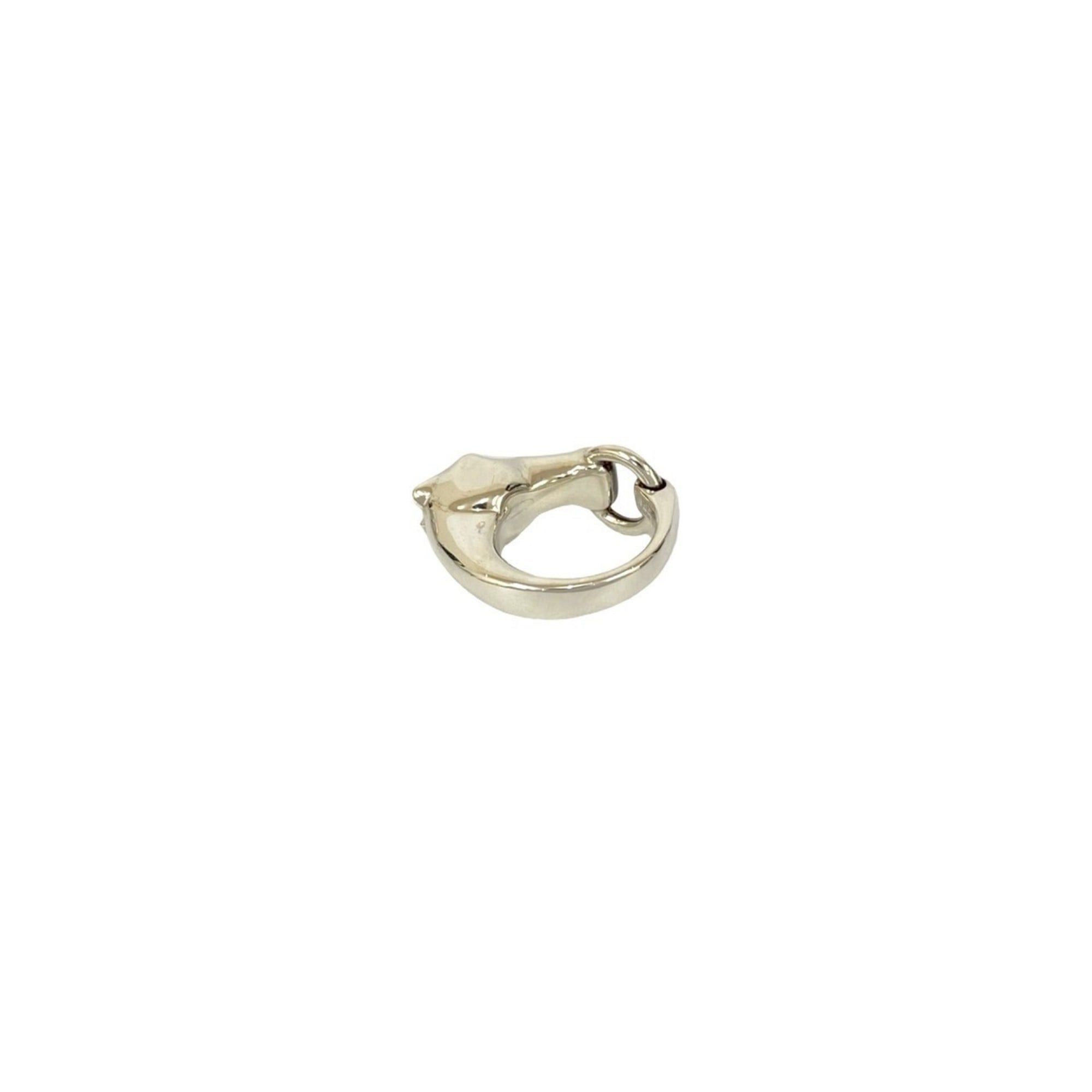 Hermes HERMES Galop Ring, Sterling Silver 925, Size 10, Silver, Item No. 70692 Size ONE SIZE - 5 Thumbnail
