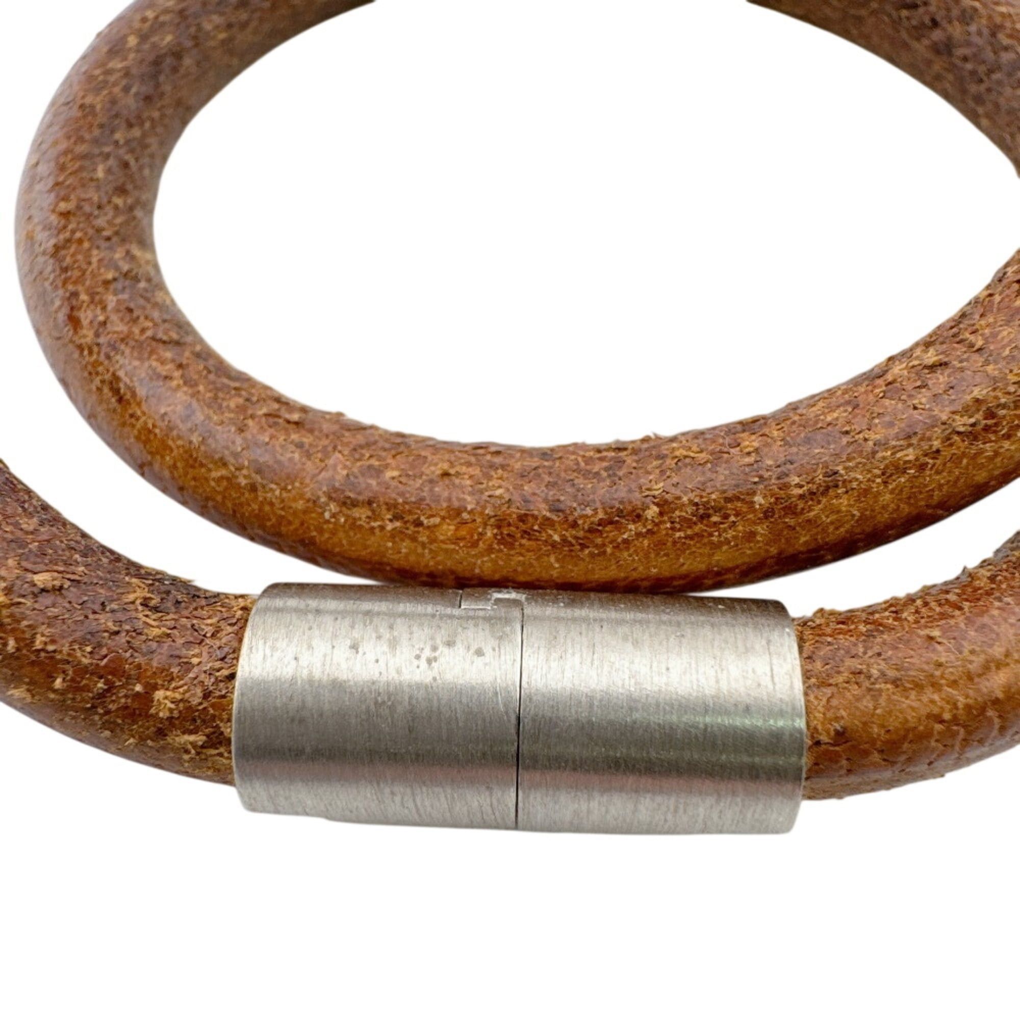 Hermes HERMES Iota Choker Brown Size ONE SIZE - 7 Thumbnail