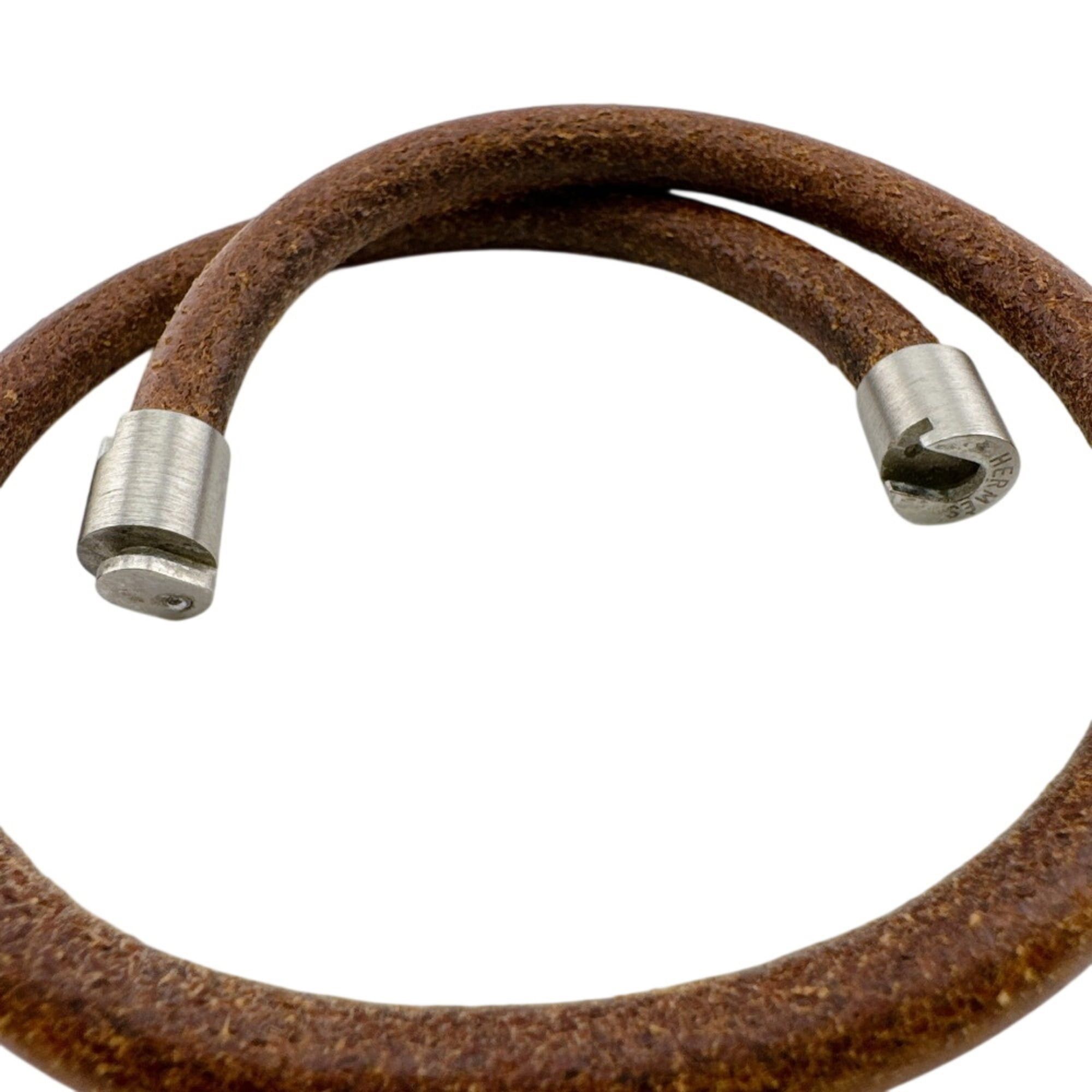 Hermes HERMES Iota Choker Brown Size ONE SIZE - 3 Thumbnail