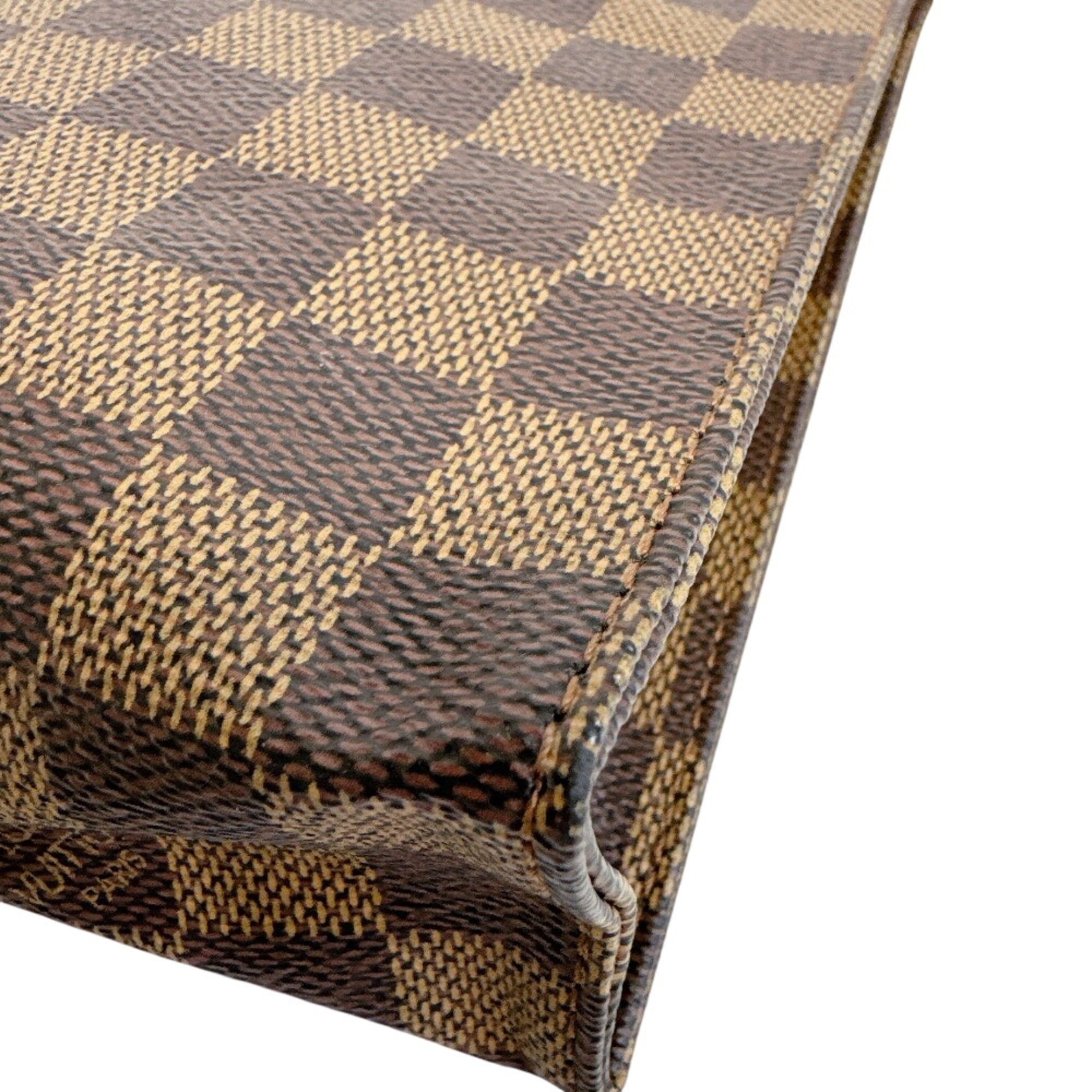 Louis Vuitton Louis Vuitton Pochette Toilette 26 Limited Edition Second Bag Cosmetic Pouch Damier Clutch Handbag Brown Size ONE SIZE - 4 Thumbnail