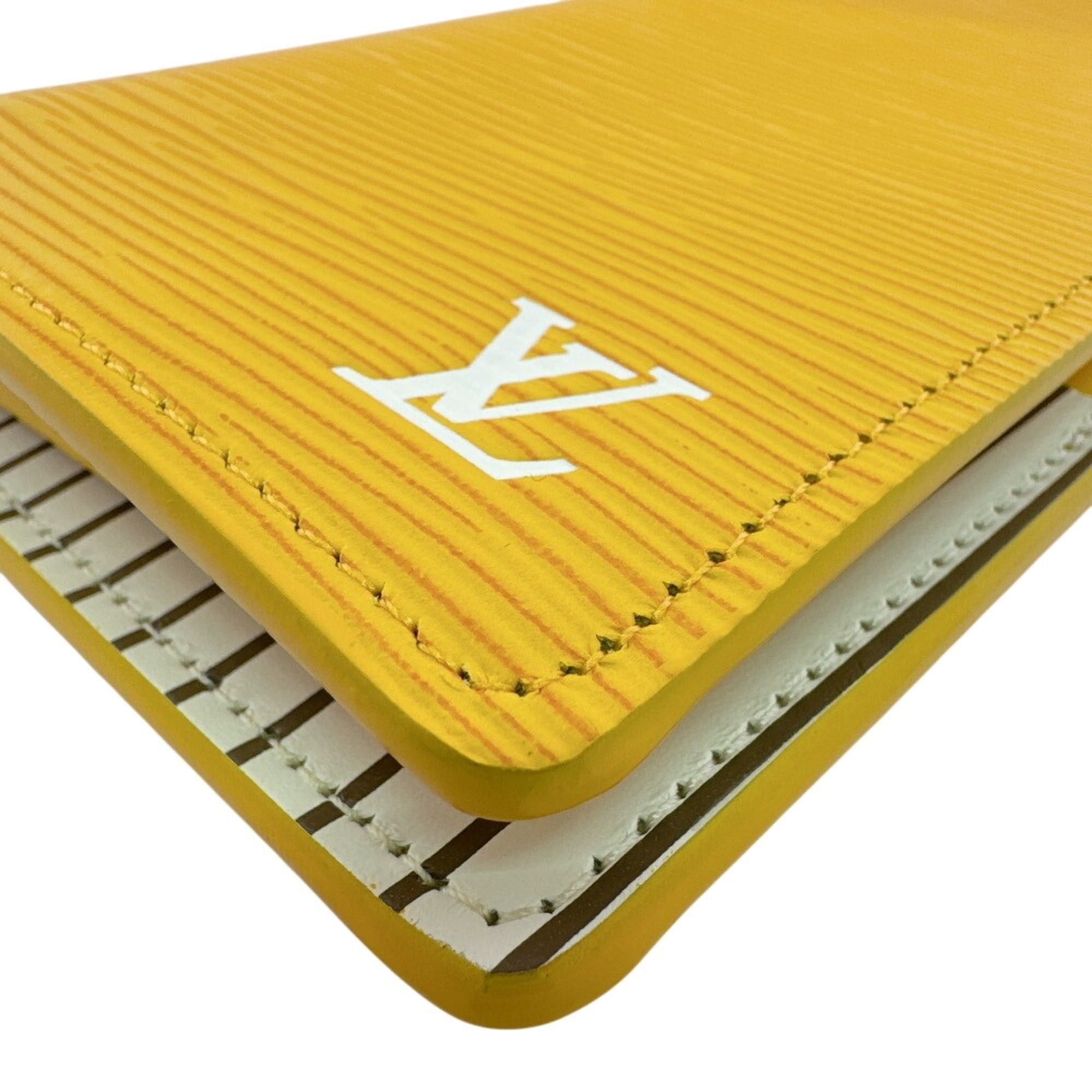 Louis Vuitton Louis Vuitton M25800 Portefeuille Brazza Epi Long Wallet, Card Holder, Coin Purse, Yellow Size ONE SIZE - 5 Thumbnail