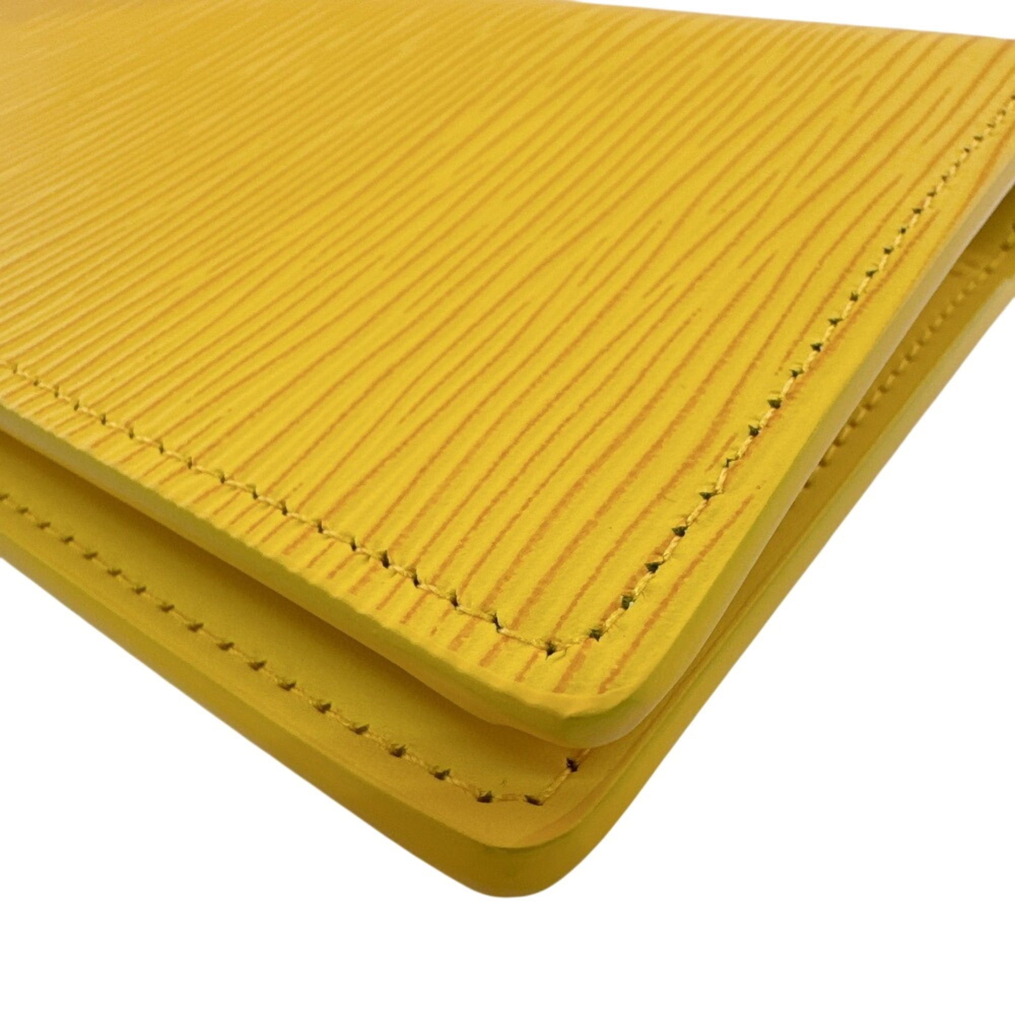 Louis Vuitton Louis Vuitton M25800 Portefeuille Brazza Epi Long Wallet, Card Holder, Coin Purse, Yellow Size ONE SIZE - 4 Thumbnail