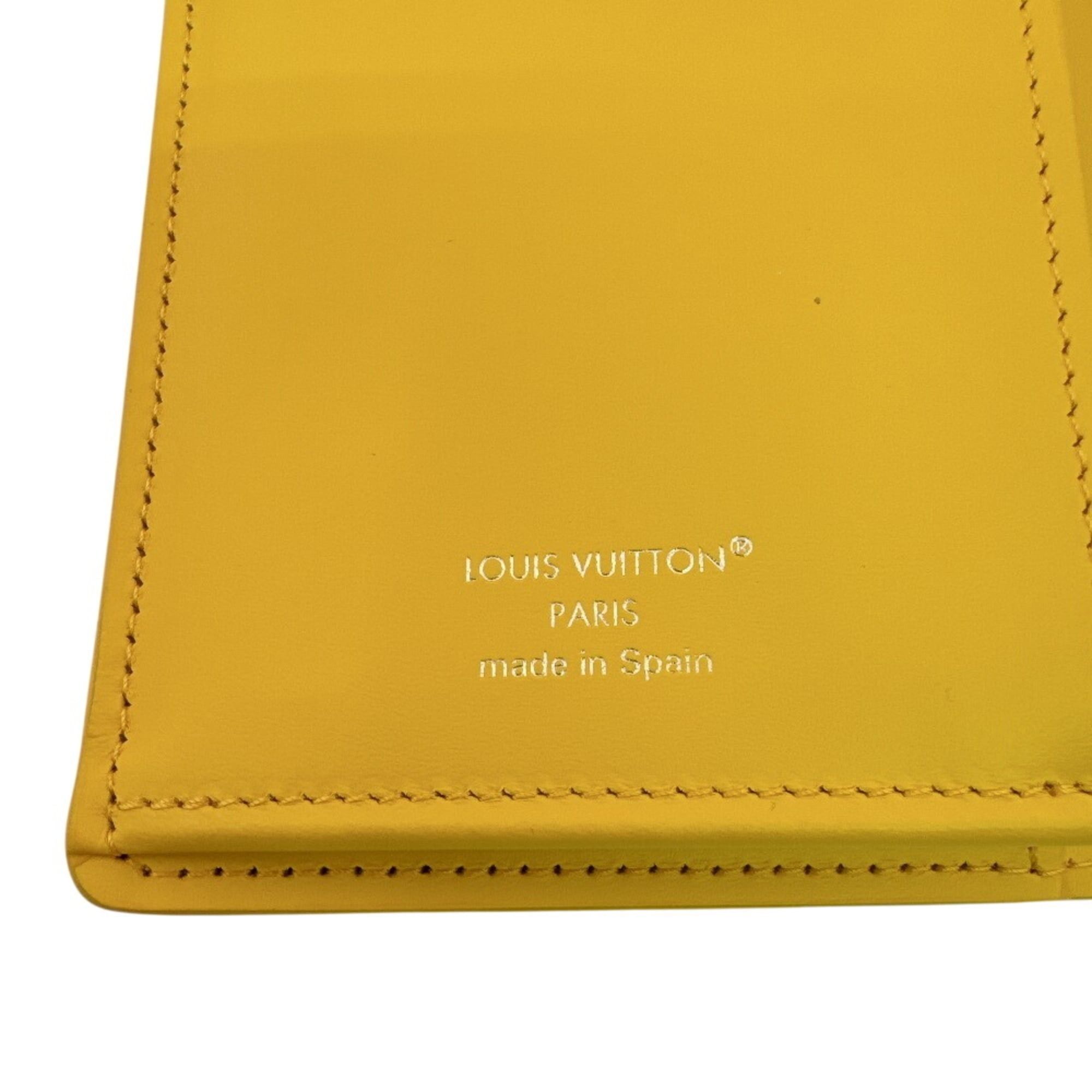 Louis Vuitton Louis Vuitton M25800 Portefeuille Brazza Epi Long Wallet, Card Holder, Coin Purse, Yellow Size ONE SIZE - 10 Thumbnail