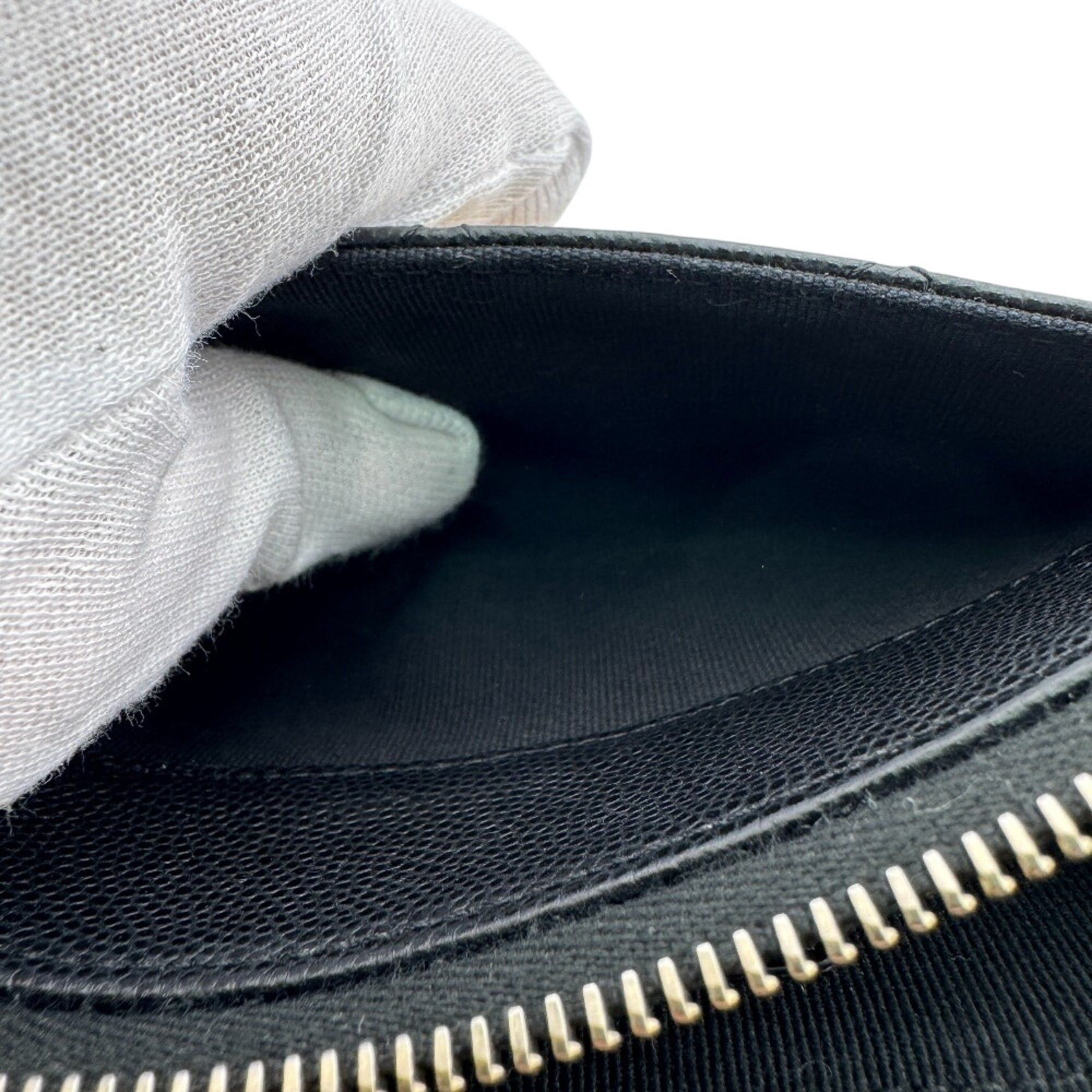 Chanel CHANEL Matelassé Caviar Skin Coin Case Wallet Black Size ONE SIZE - 8 Thumbnail