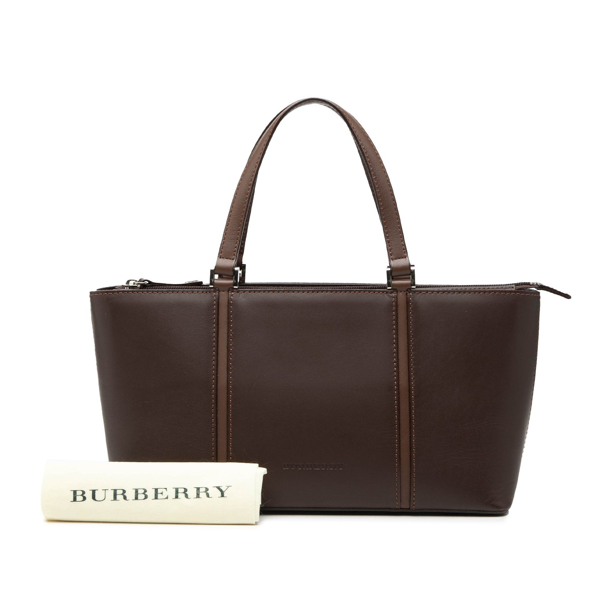 Burberry Leather Handbag Size ONE SIZE - 7 Thumbnail