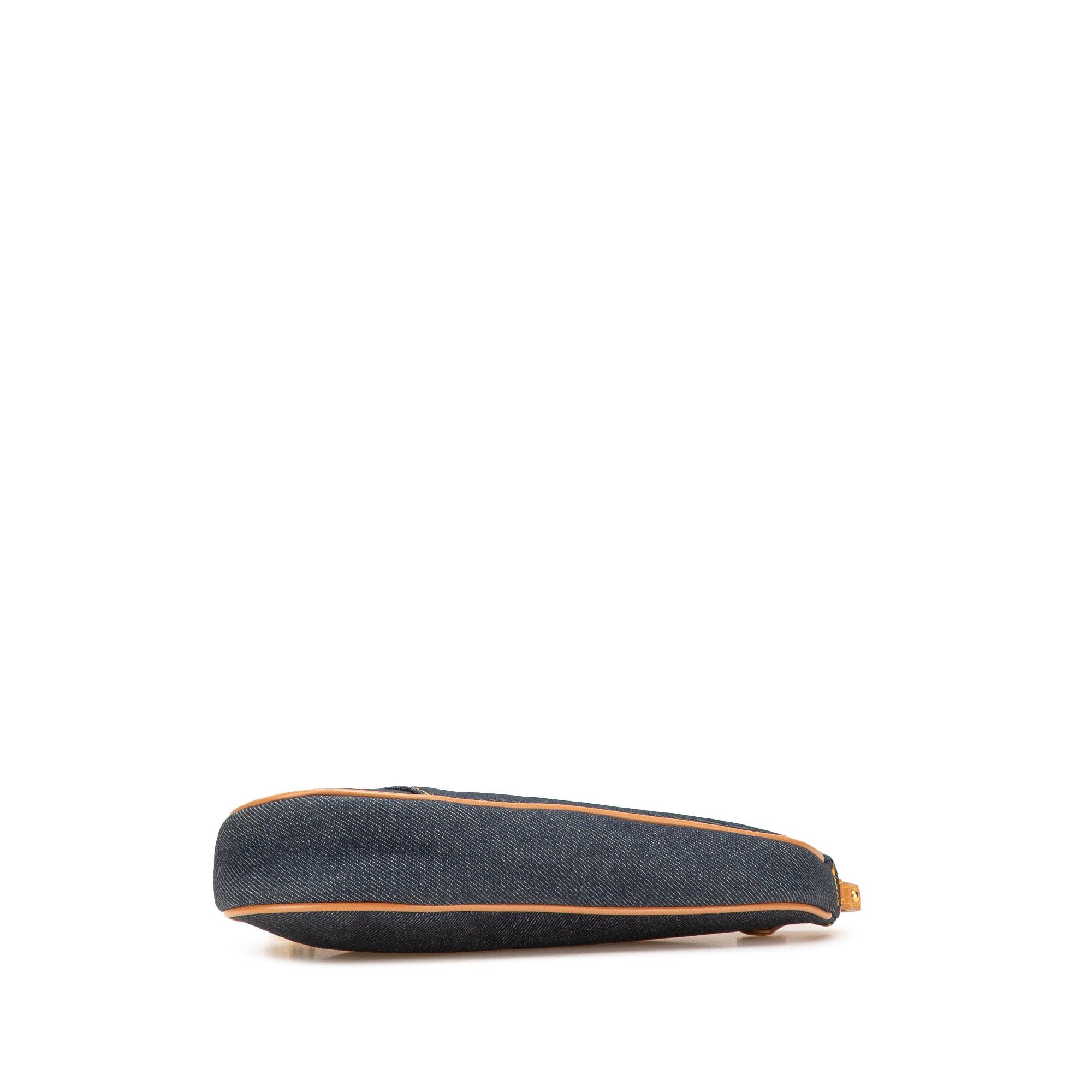 Dior Mini Denim Saddle Pochette Size ONE SIZE - 3 Thumbnail