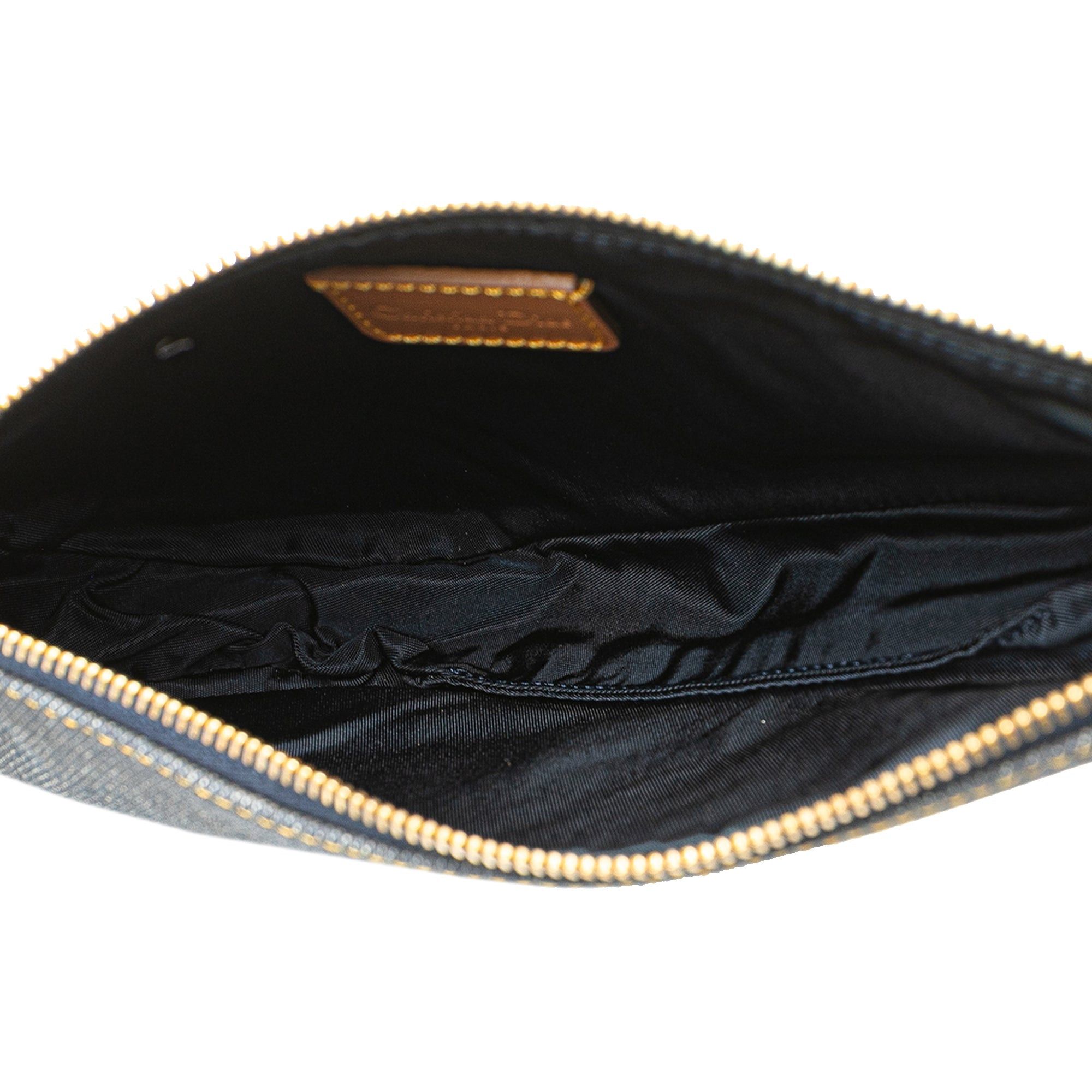 Dior Mini Denim Saddle Pochette Size ONE SIZE - 4 Thumbnail