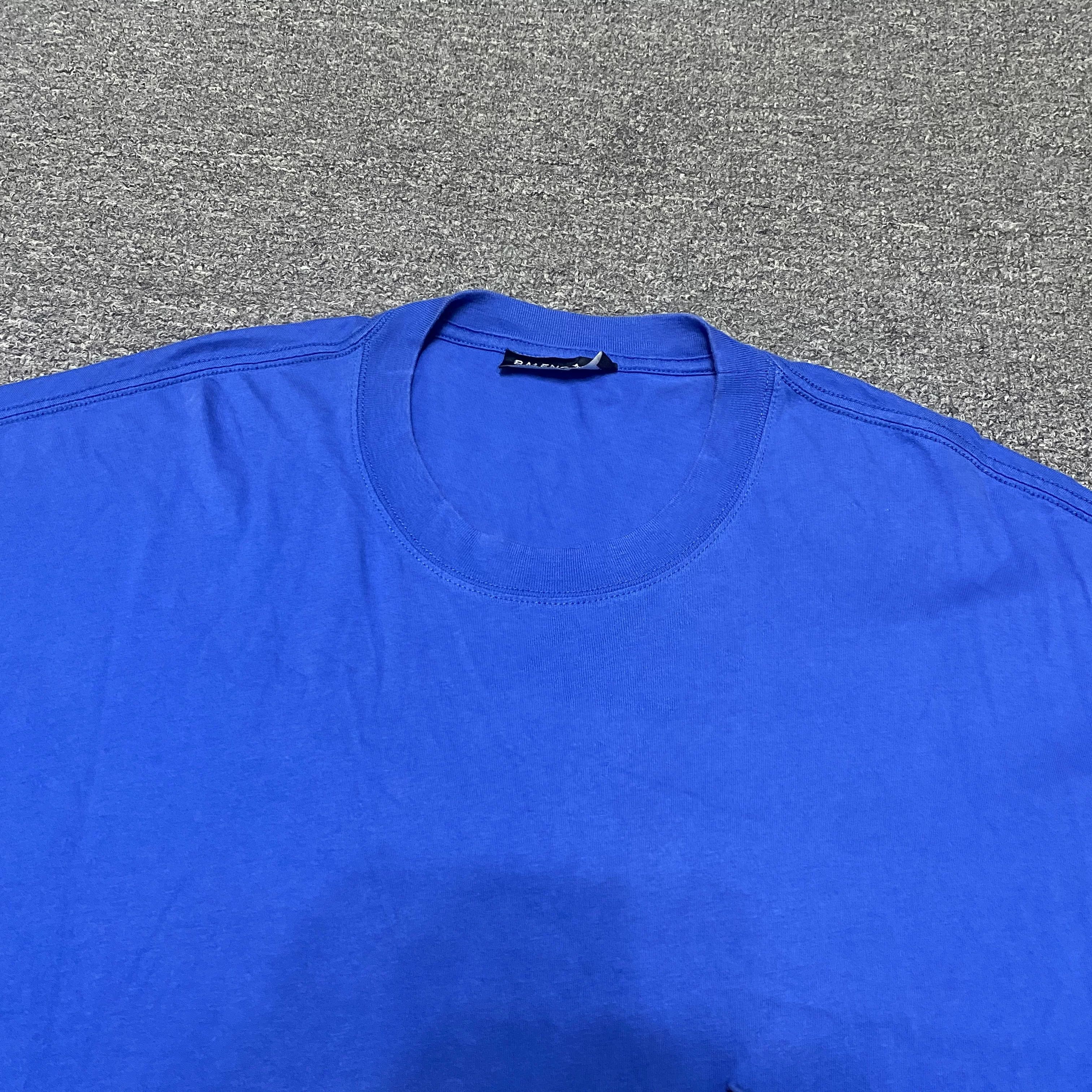 Balenciaga Balenciaga Script Logo Short-Sleeve Size US S / EU 44-46 / 1 - 3 Thumbnail