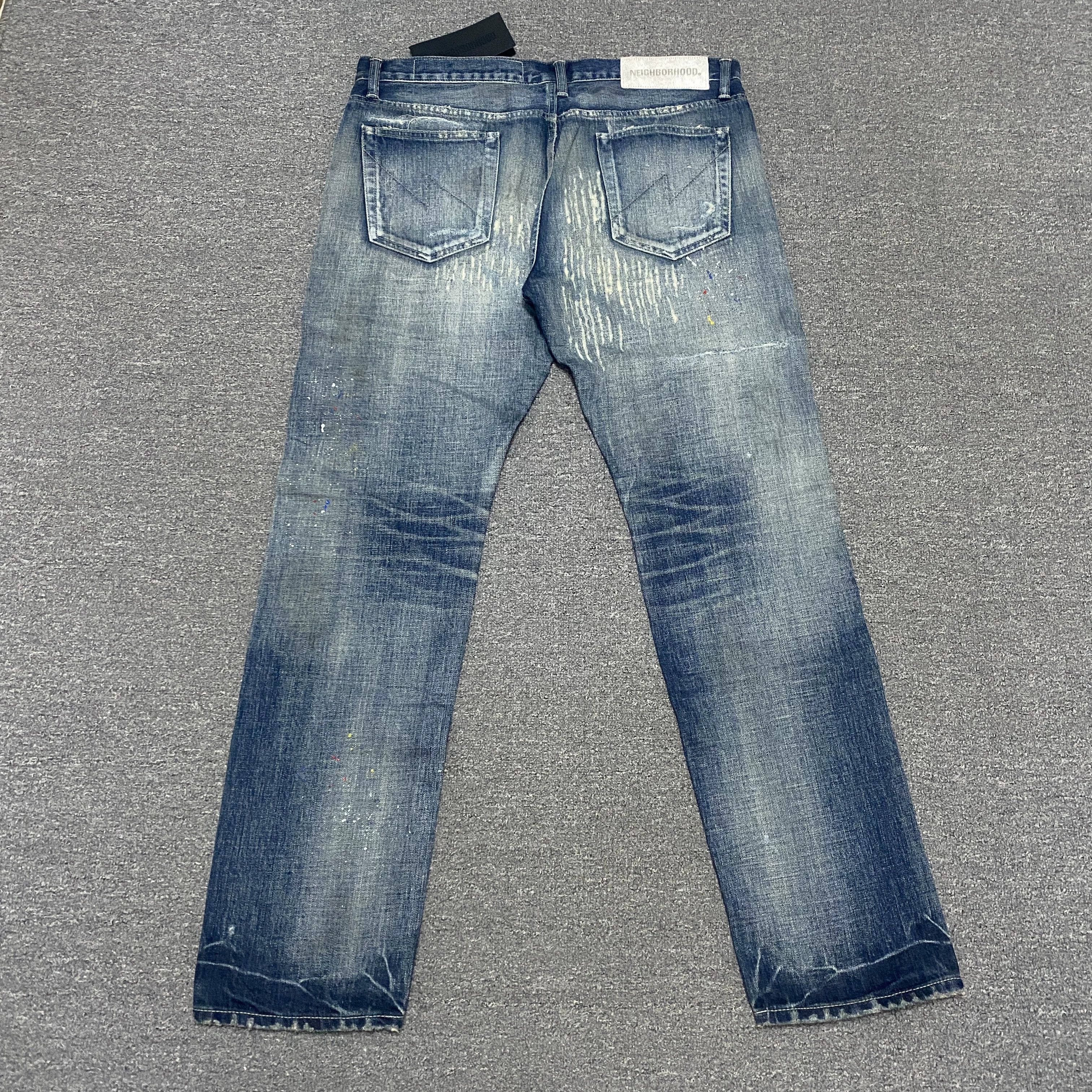 Neighborhood NEIGHBORHOOD 22SS Scratch Denim Size US 40 / EU 56 - 3 Thumbnail