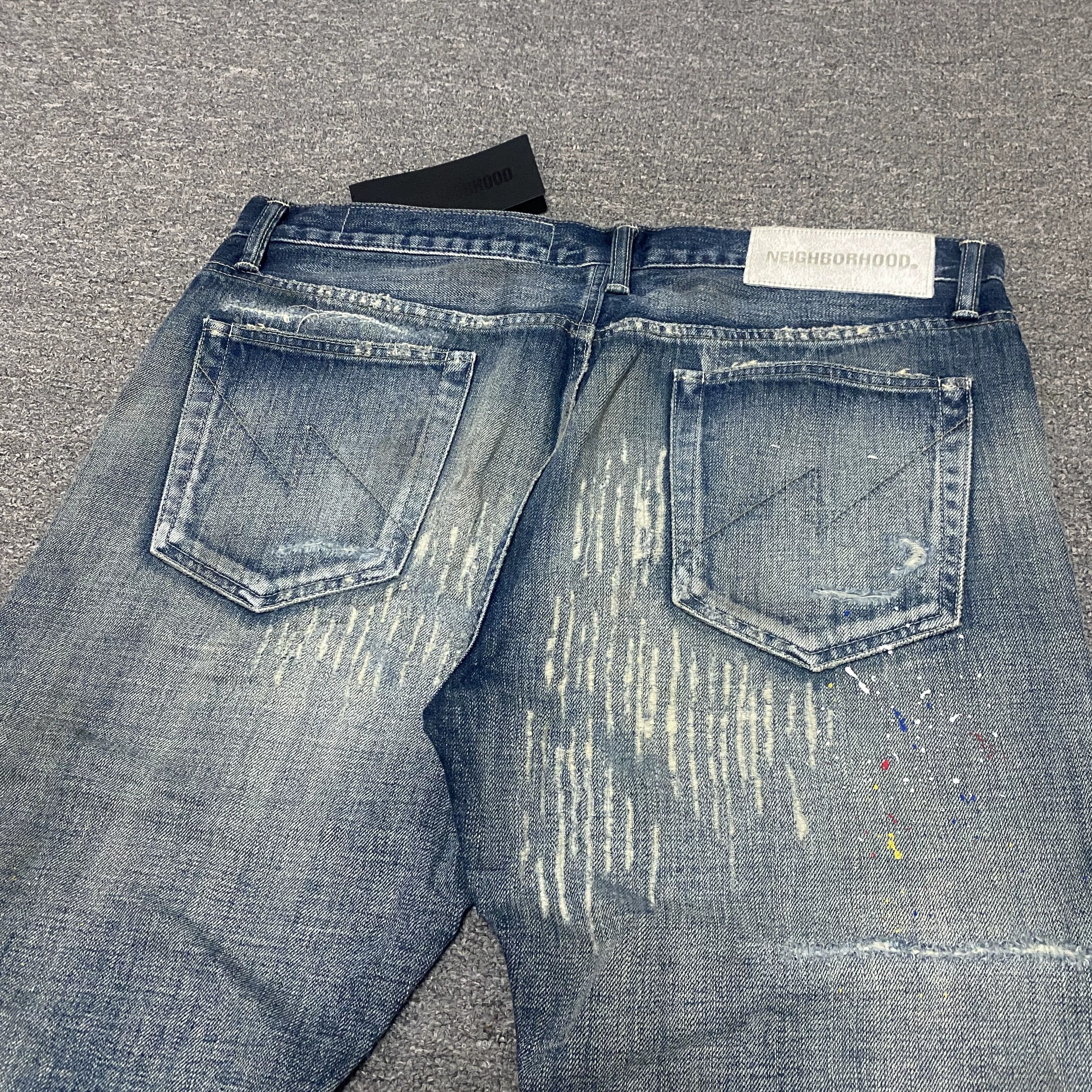 Neighborhood NEIGHBORHOOD 22SS Scratch Denim Size US 40 / EU 56 - 4 Thumbnail