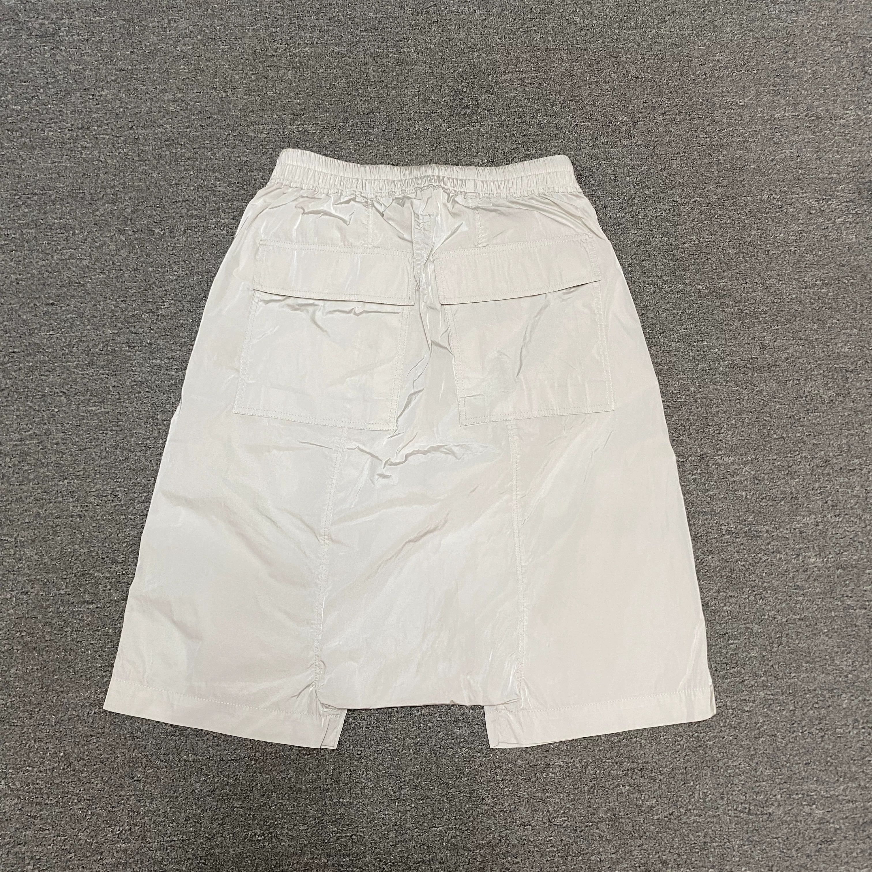 Rick Owens RICK OWENS Main Line Smooth Fabric Shorts Size US 36 / EU 52 - 3 Thumbnail