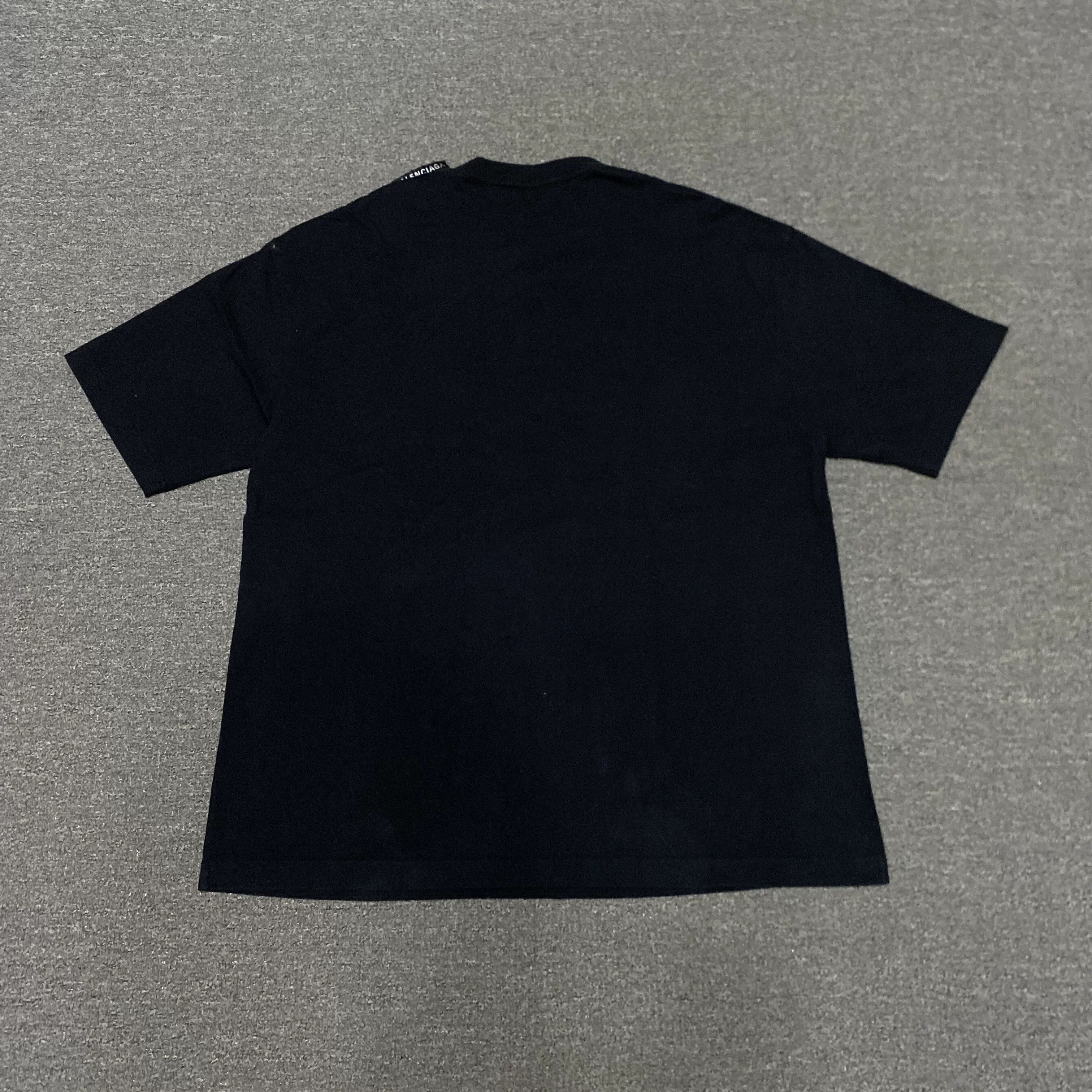 Balenciaga BALENCIAGA Shoulder Logo Short Sleeve Size US S / EU 44-46 / 1 - 2 Thumbnail