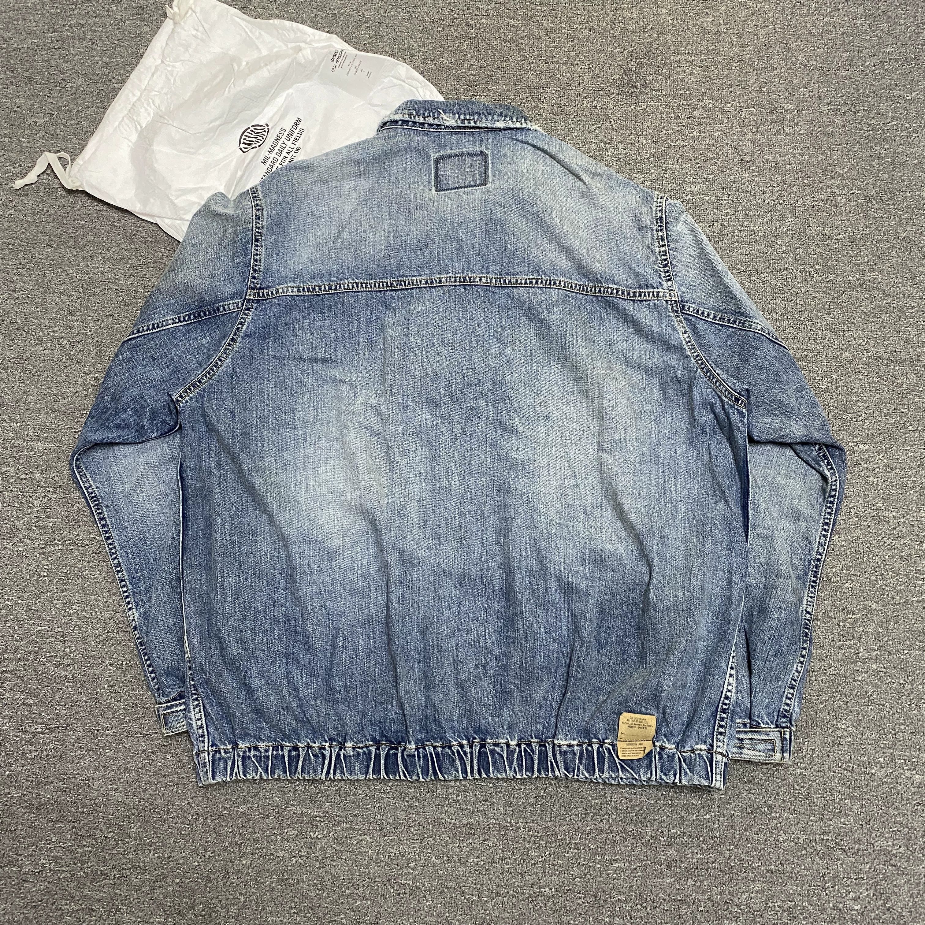 Madness MADNESS 22SS Made in Japan Zipper Denim Jacket Size US M / EU 48-50 / 2 - 2 Thumbnail