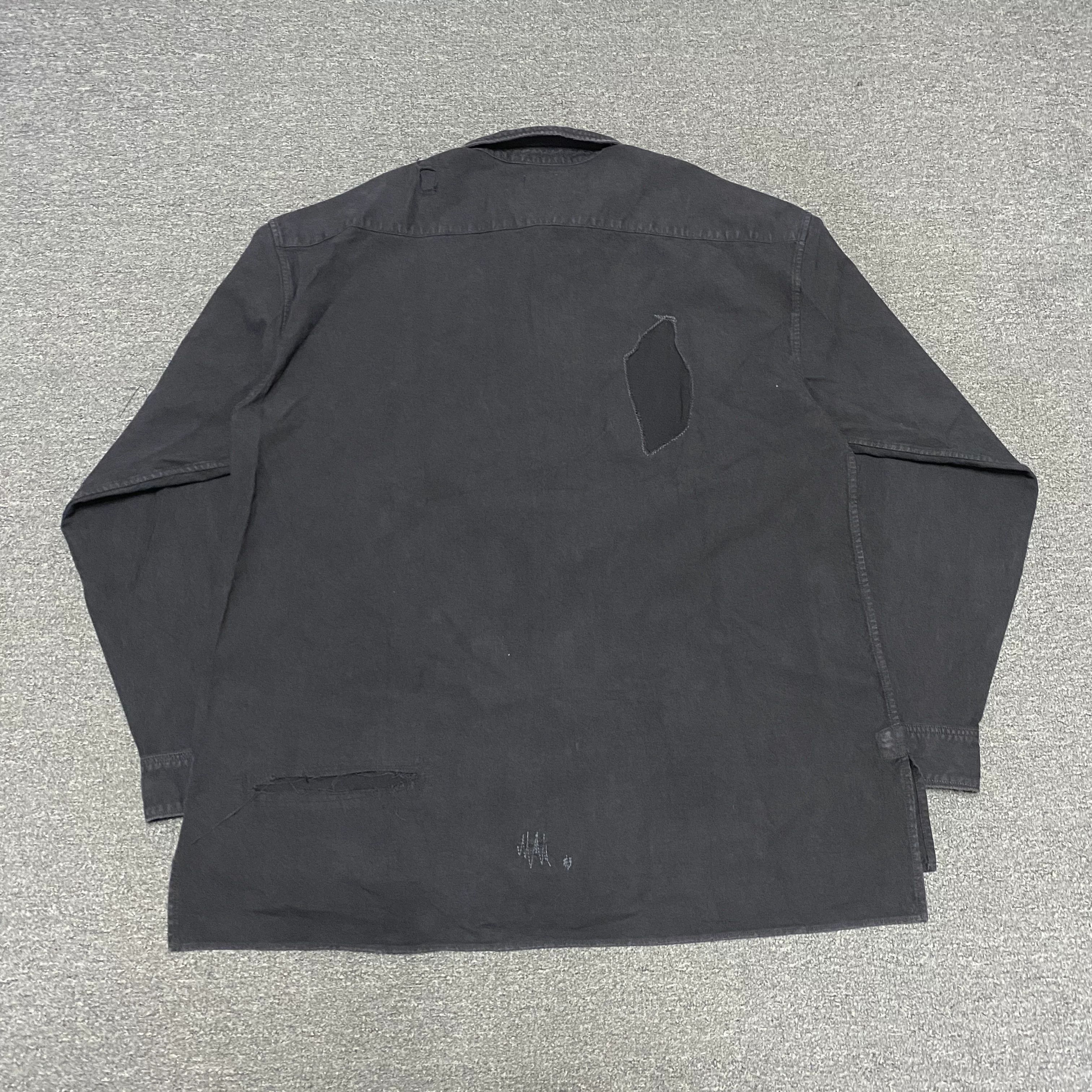 Visvim VISVIM 21ss TRAVAIL Distressed Shirt Size US XXL / EU 58 / 5 - 3 Thumbnail