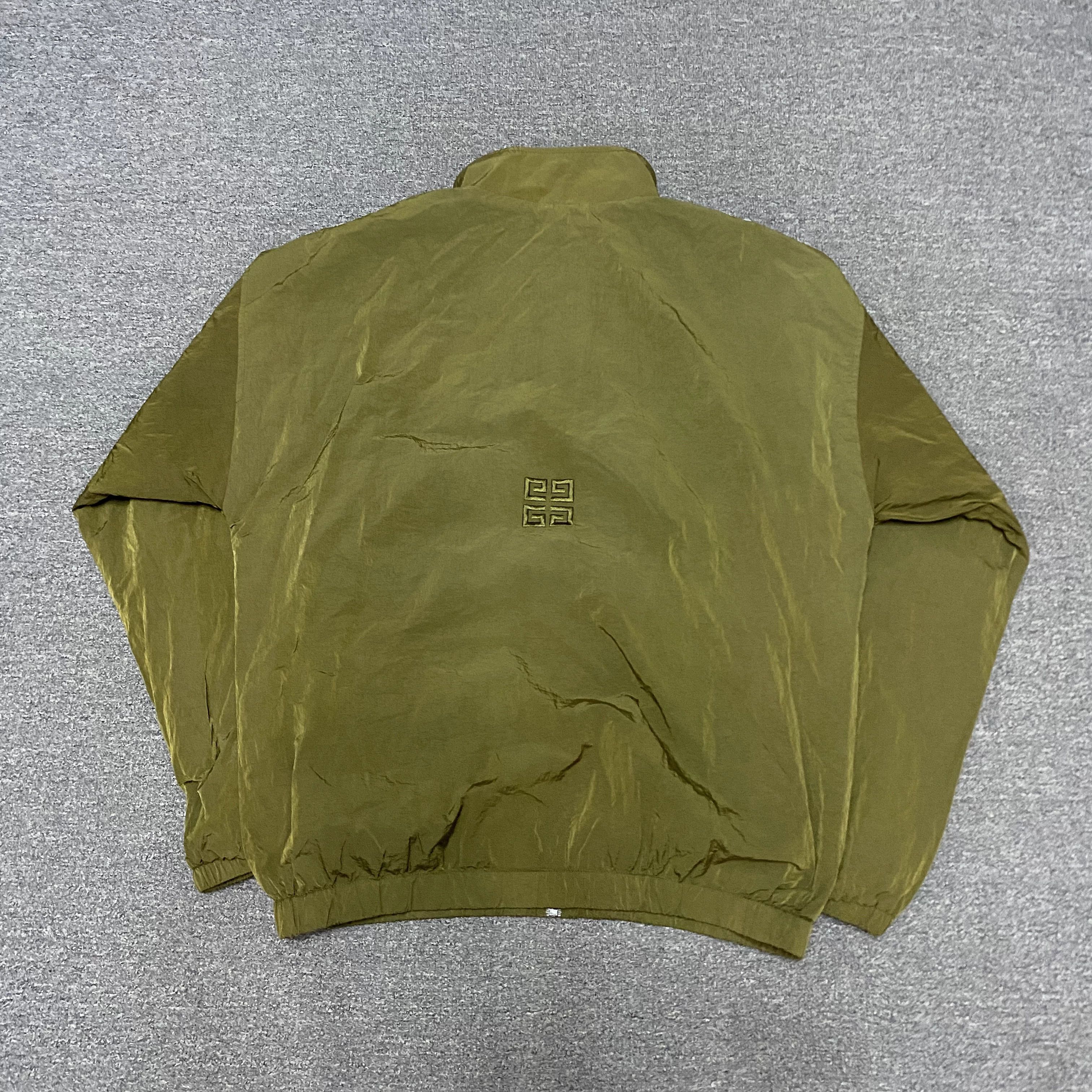 Givenchy Givenchy Embroidered Logo Metallic Nylon Jacket Size US L / EU 52-54 / 3 - 2 Thumbnail
