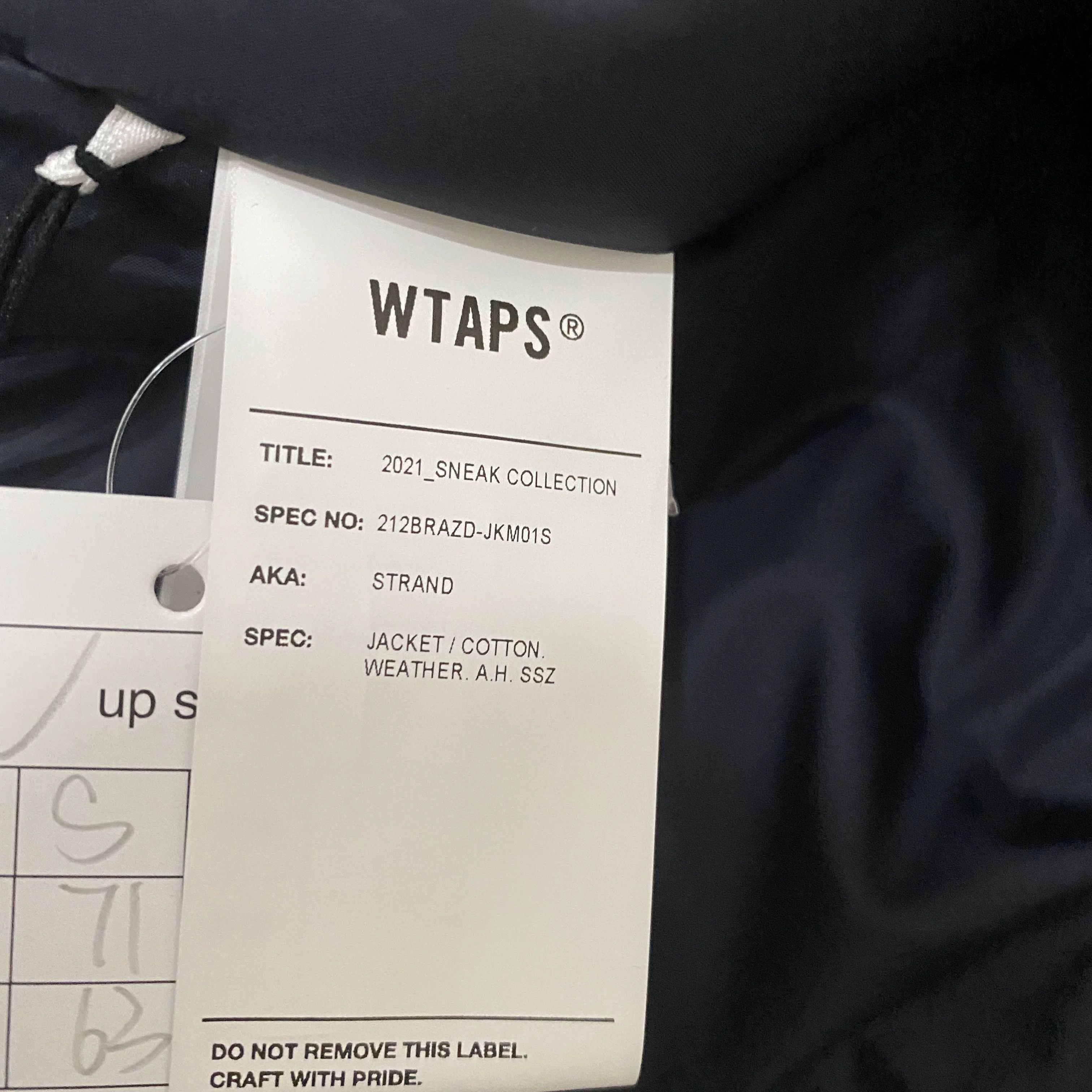 Wtaps WTAPS A.H SSZ 21AW STRAND Collaboration Size US S / EU 44-46 / 1 - 7 Thumbnail