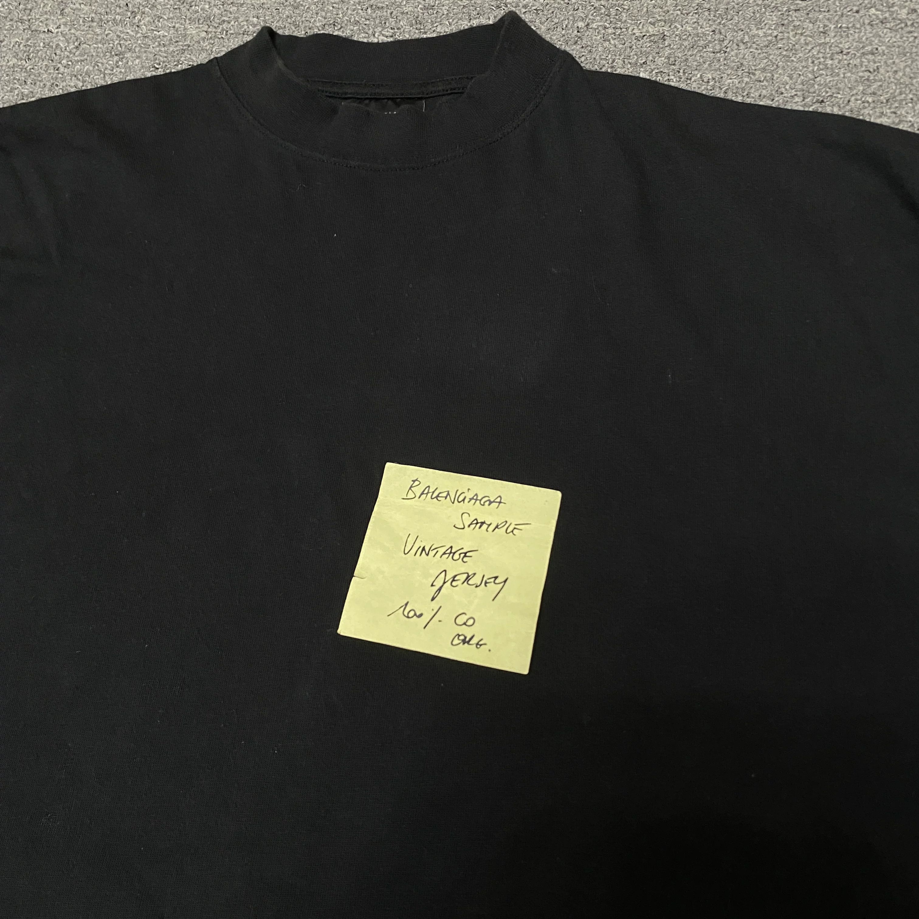 Balenciaga Balenciaga 23SS Sticky Note Tee Size US S / EU 44-46 / 1 - 4 Thumbnail