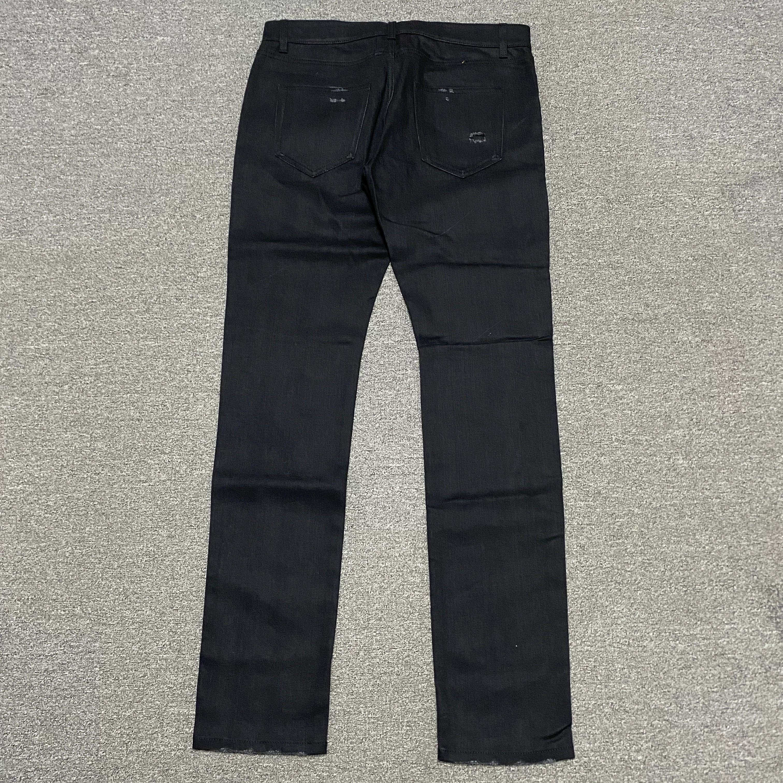 Saint Laurent Paris SAINT LAURENT 17SS Distressed Jeans Size US 33 - 3 Thumbnail