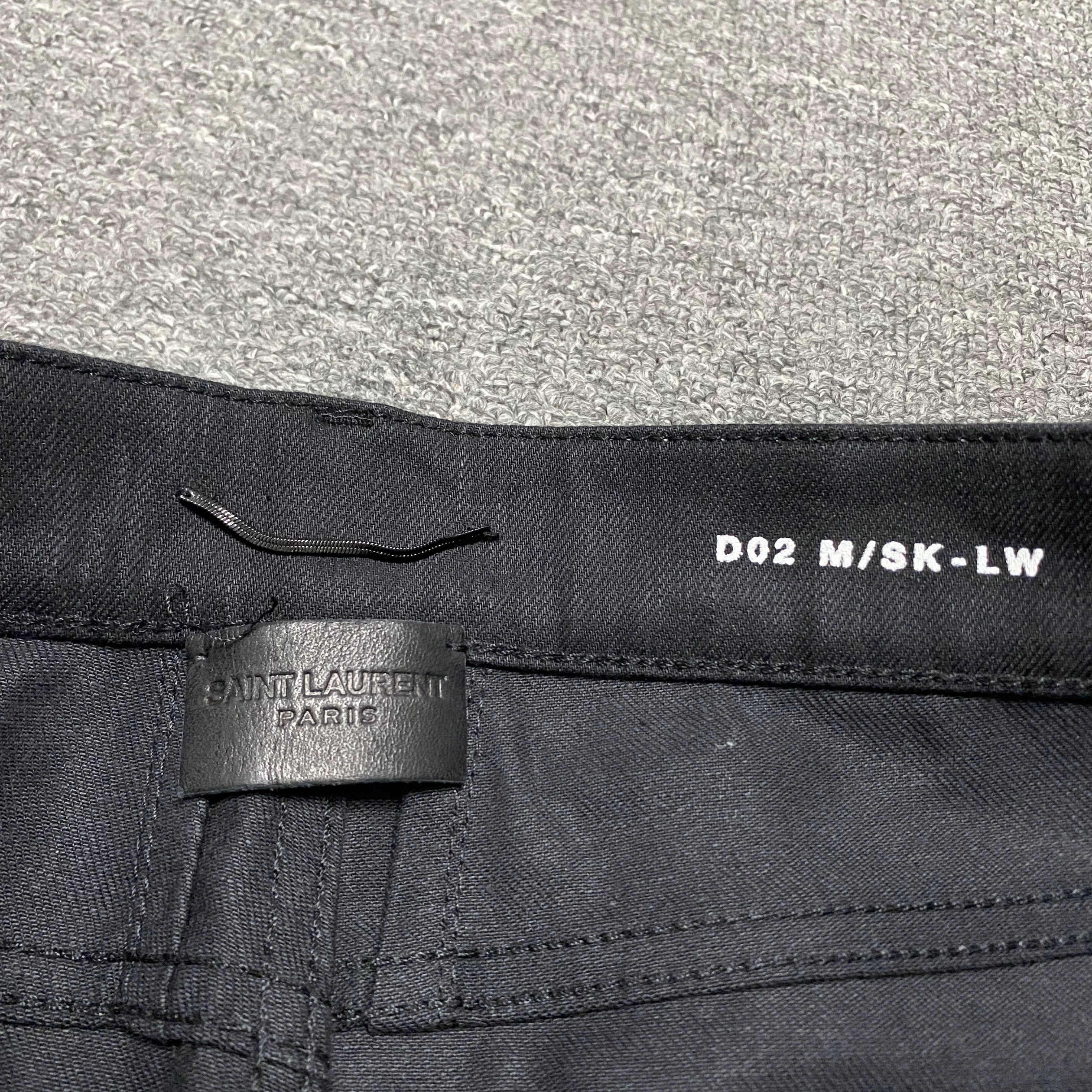 Saint Laurent Paris SAINT LAURENT 17SS Distressed Jeans Size US 33 - 5 Thumbnail