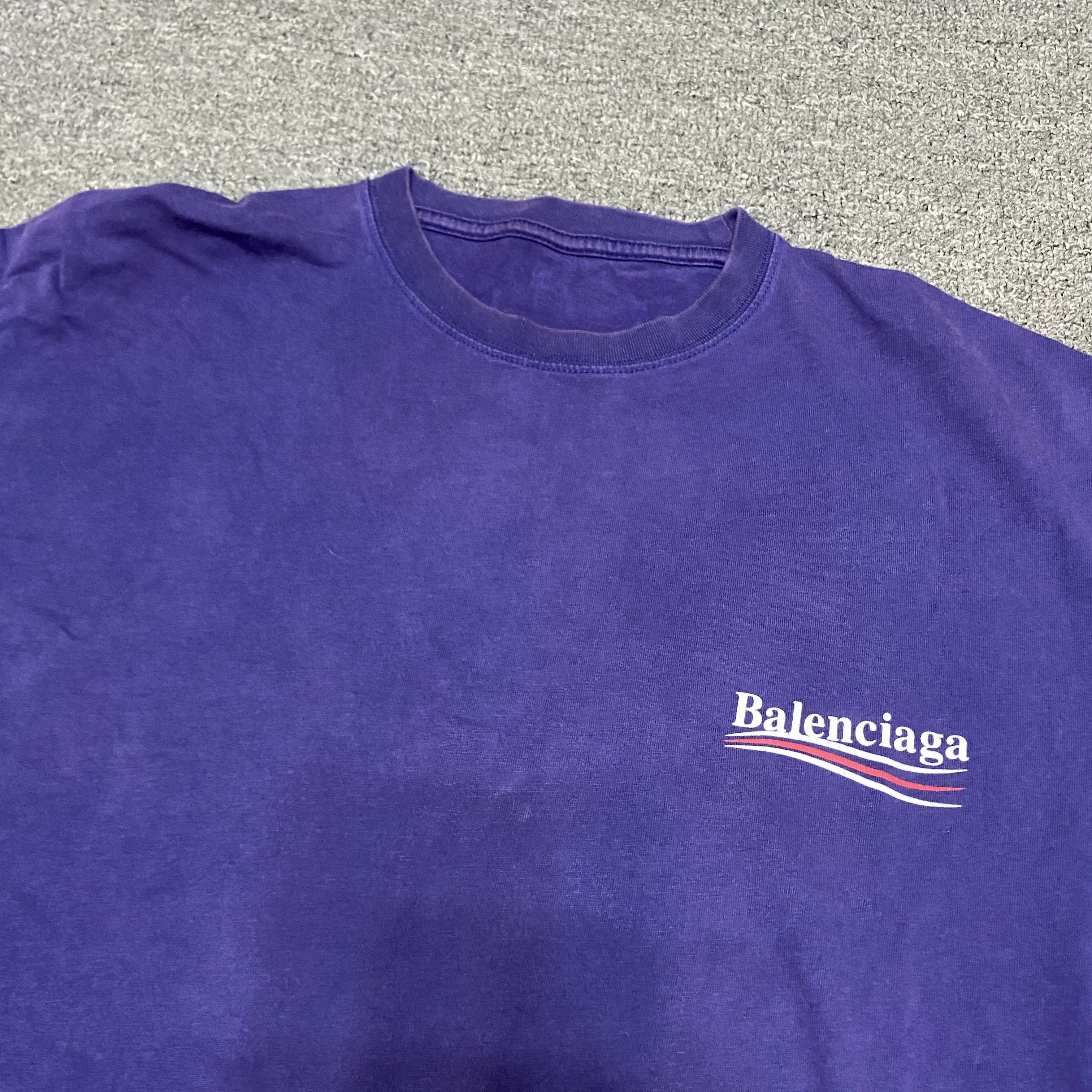 Balenciaga BALENCIAGA Wave Short Sleeve Size US XS / EU 42 / 0 - 4 Thumbnail