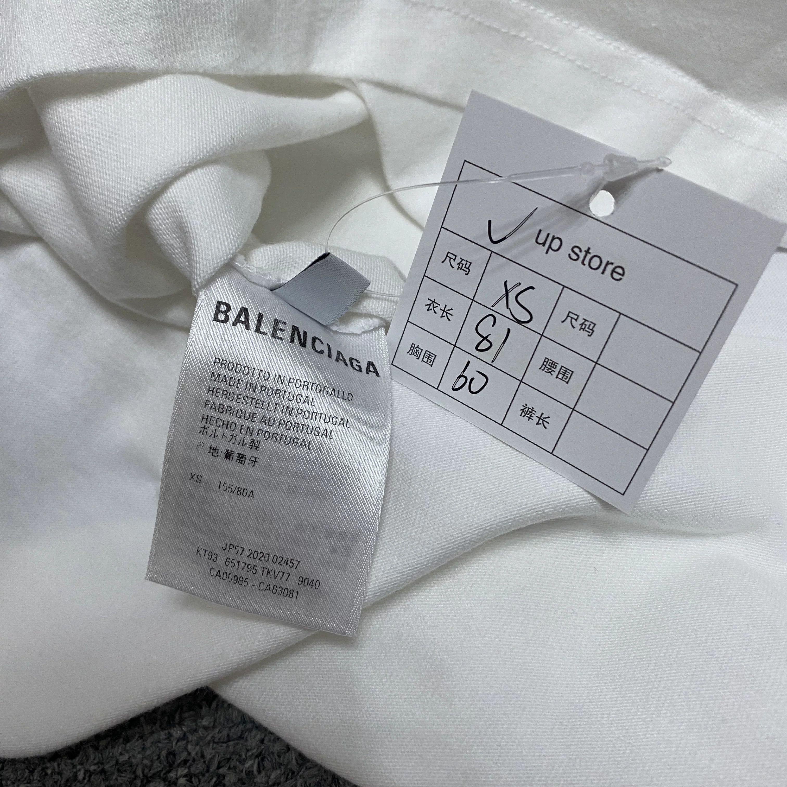 Balenciaga Balenciaga Scissors Logo Short Sleeve Size US XS / EU 42 / 0 - 6 Thumbnail