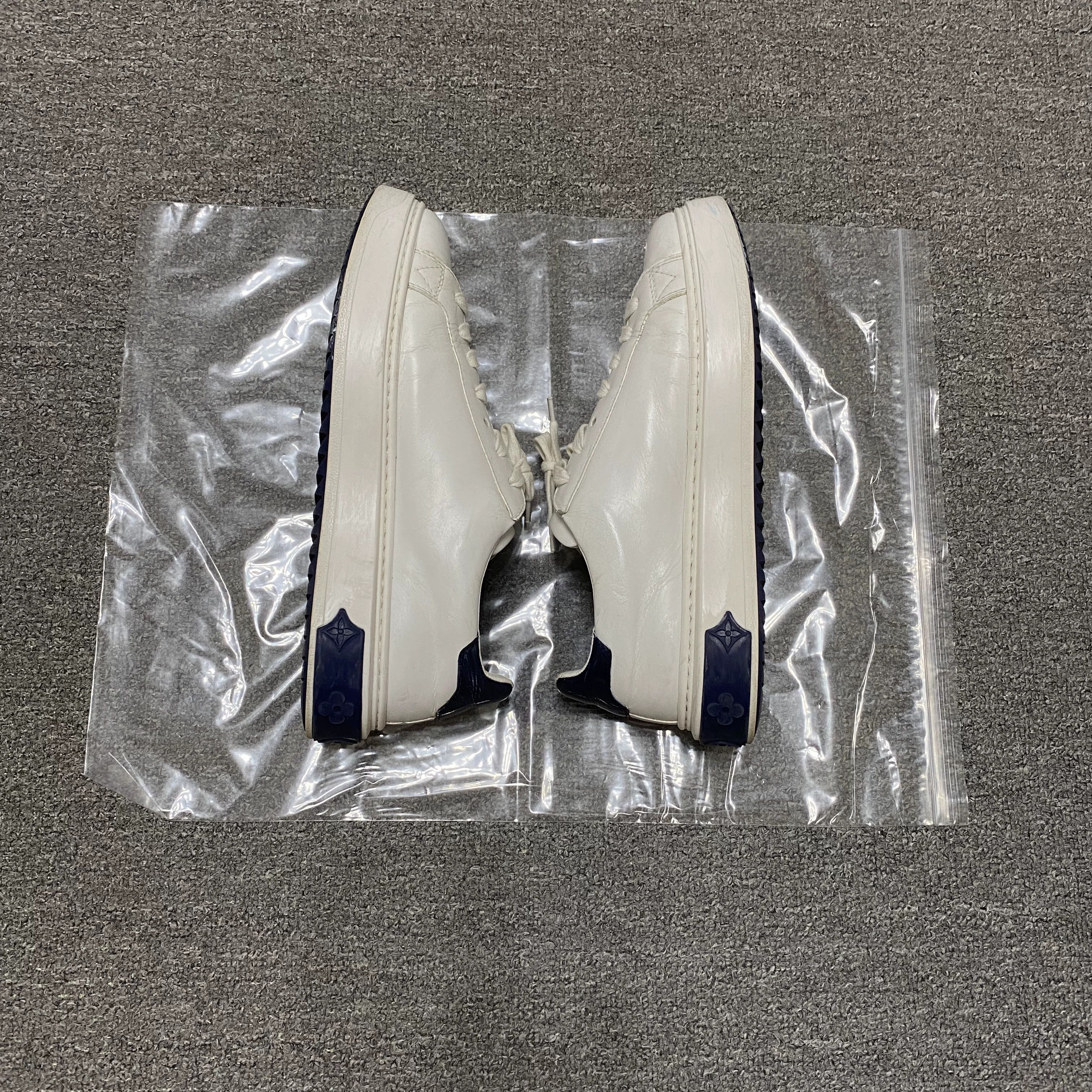 Louis Vuitton Louis Vuitton LV Embroidered Logo White Shoes Size US 8 / EU 41 - 4 Thumbnail