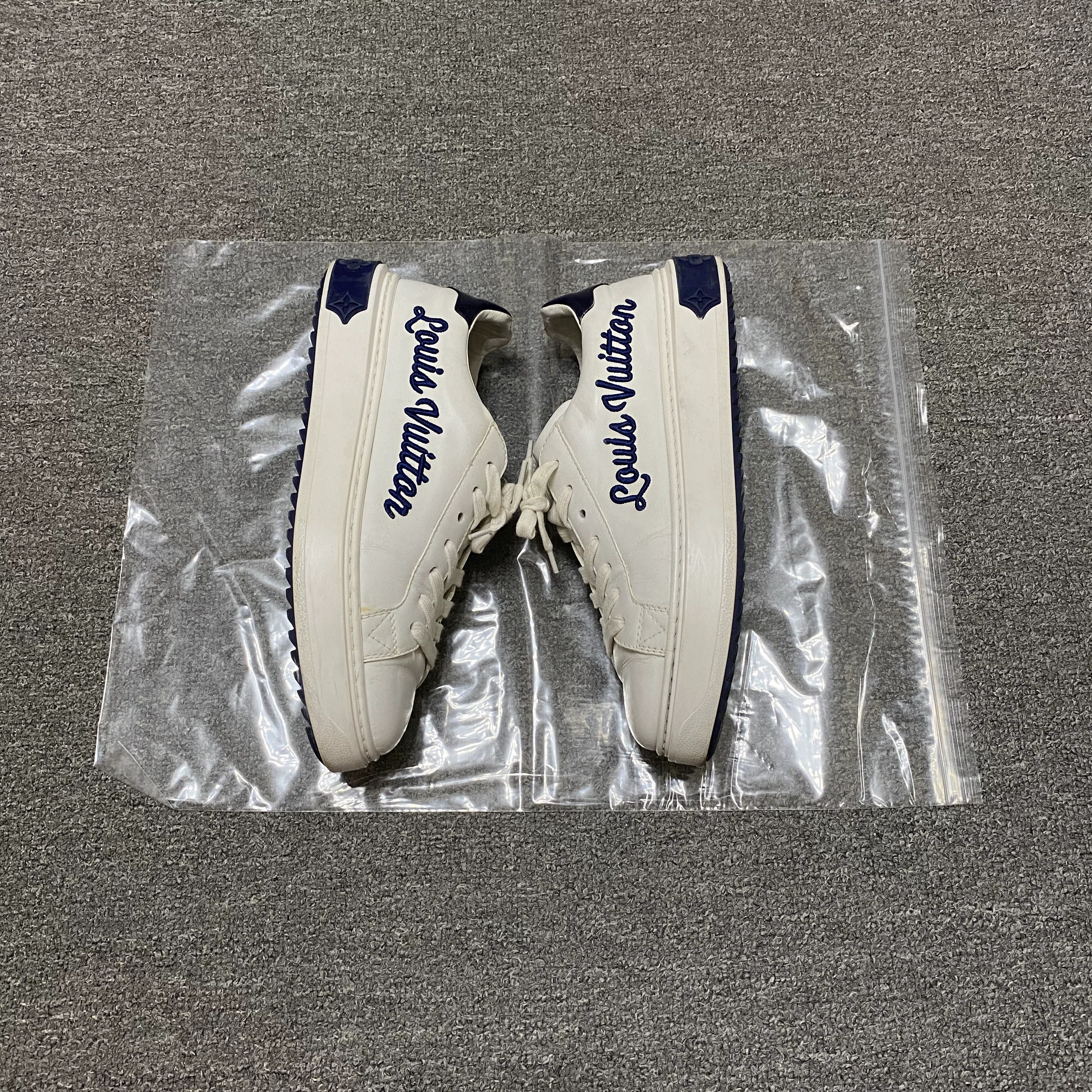 Louis Vuitton Louis Vuitton LV Embroidered Logo White Shoes Size US 8 / EU 41 - 5 Thumbnail