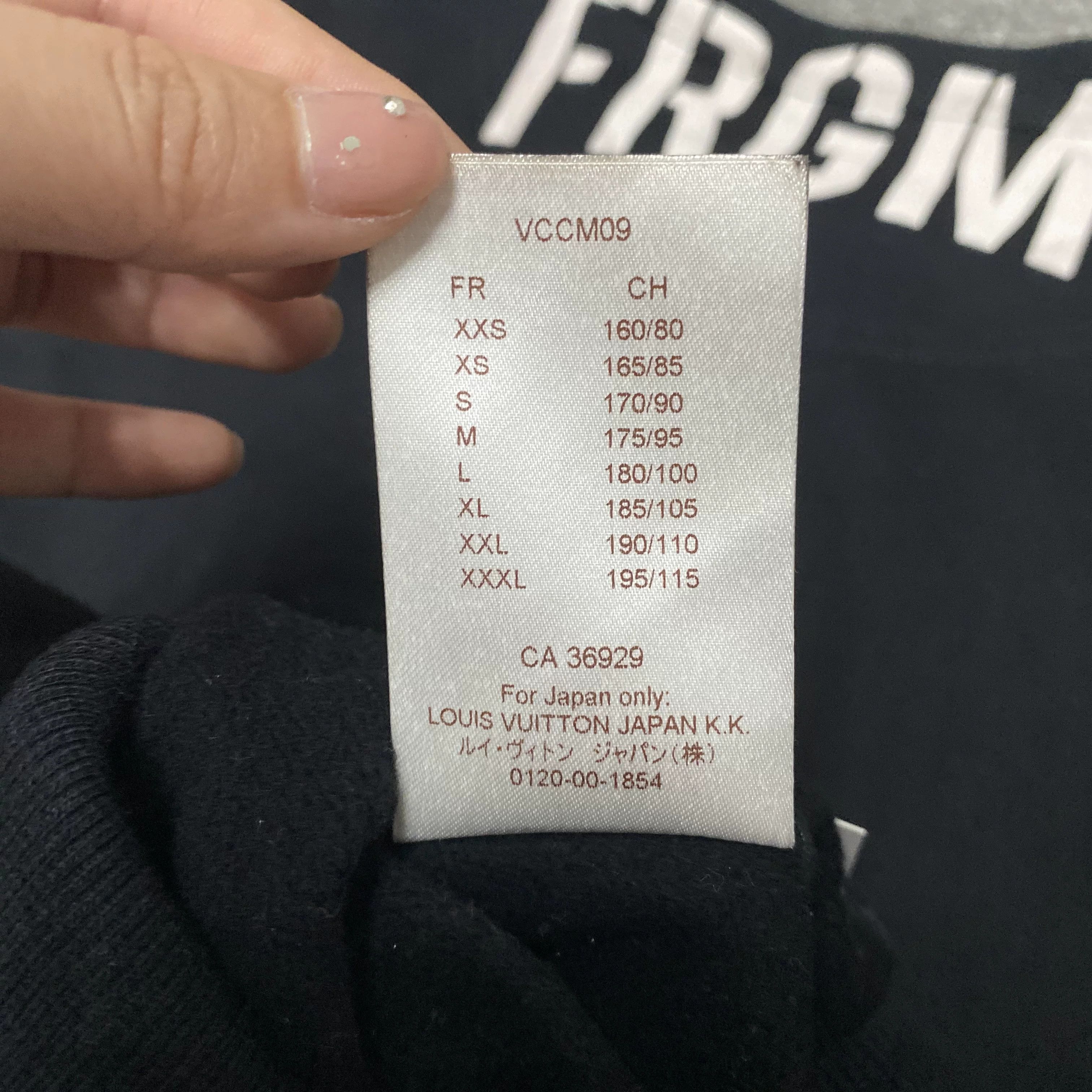 Louis Vuitton Louis Vuitton Fragment T-Shirt Size US M / EU 48-50 / 2 - 7 Thumbnail