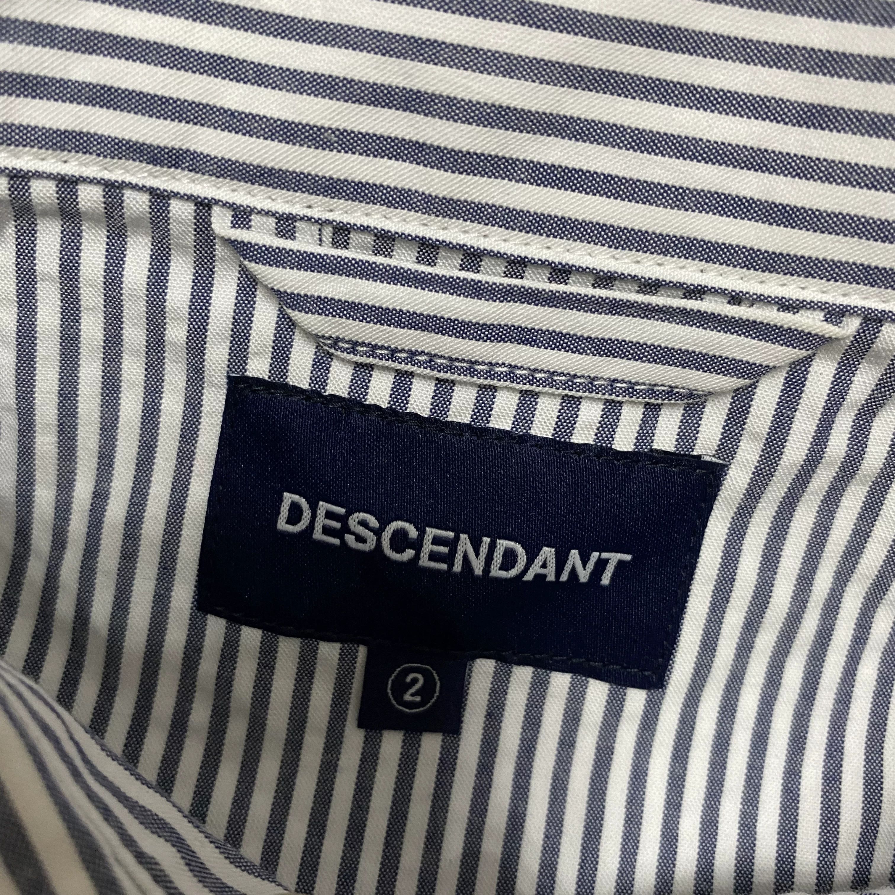 Descendant DESCENDANT 21SS Striped Short-Sleeve Shirt Size US M / EU 48-50 / 2 - 5 Thumbnail