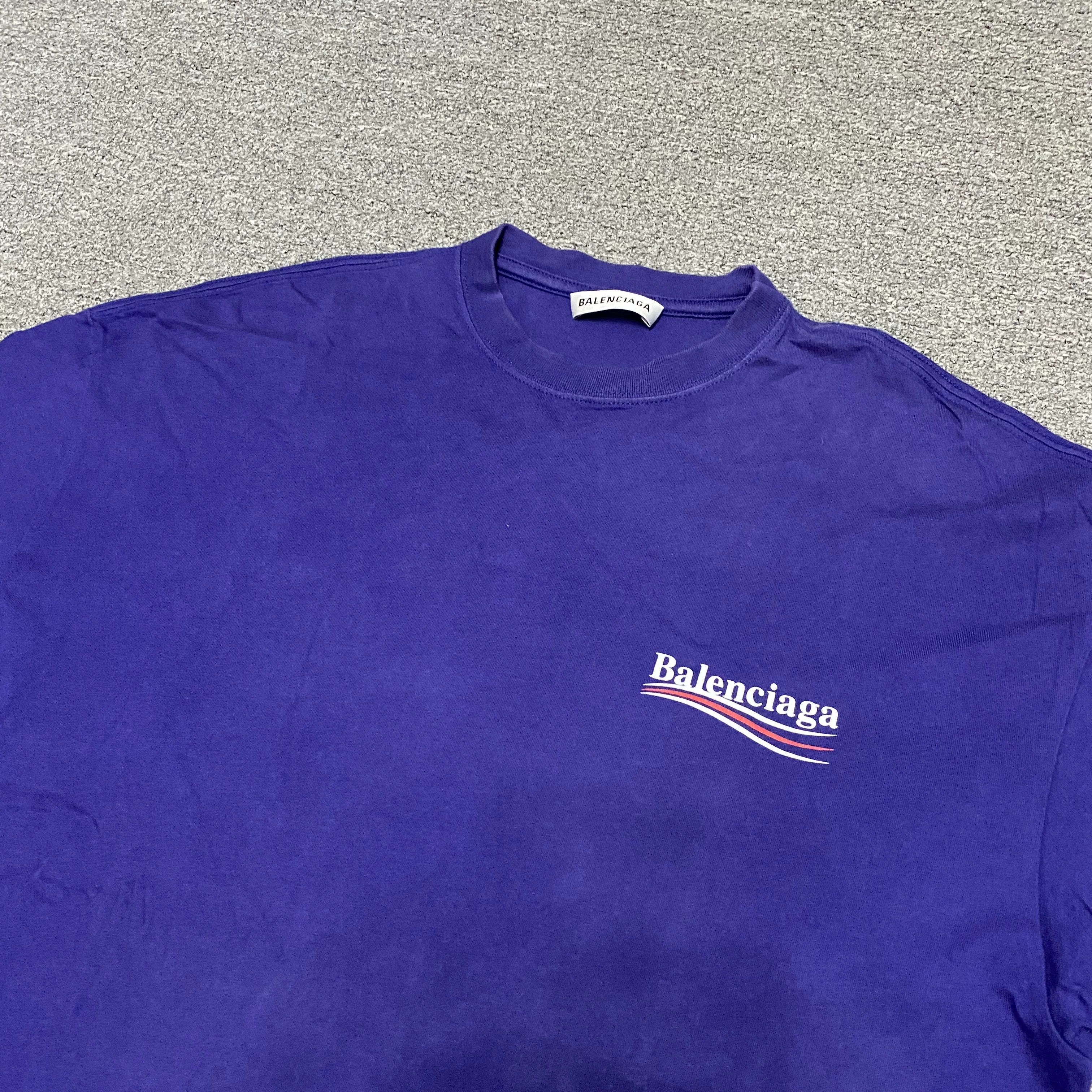 Balenciaga BALENCIAGA Wave Short Sleeve Size US M / EU 48-50 / 2 - 3 Thumbnail