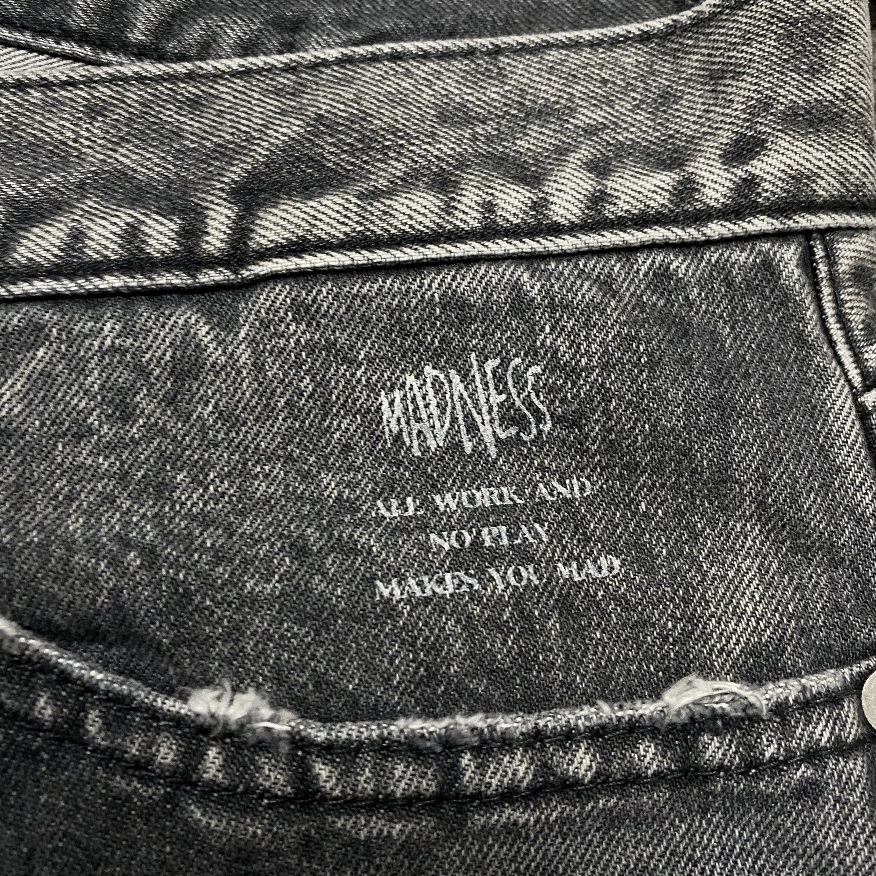 Madness MADNESS 22AW Japanese Snow Wash Jeans Size US 35 - 4 Thumbnail