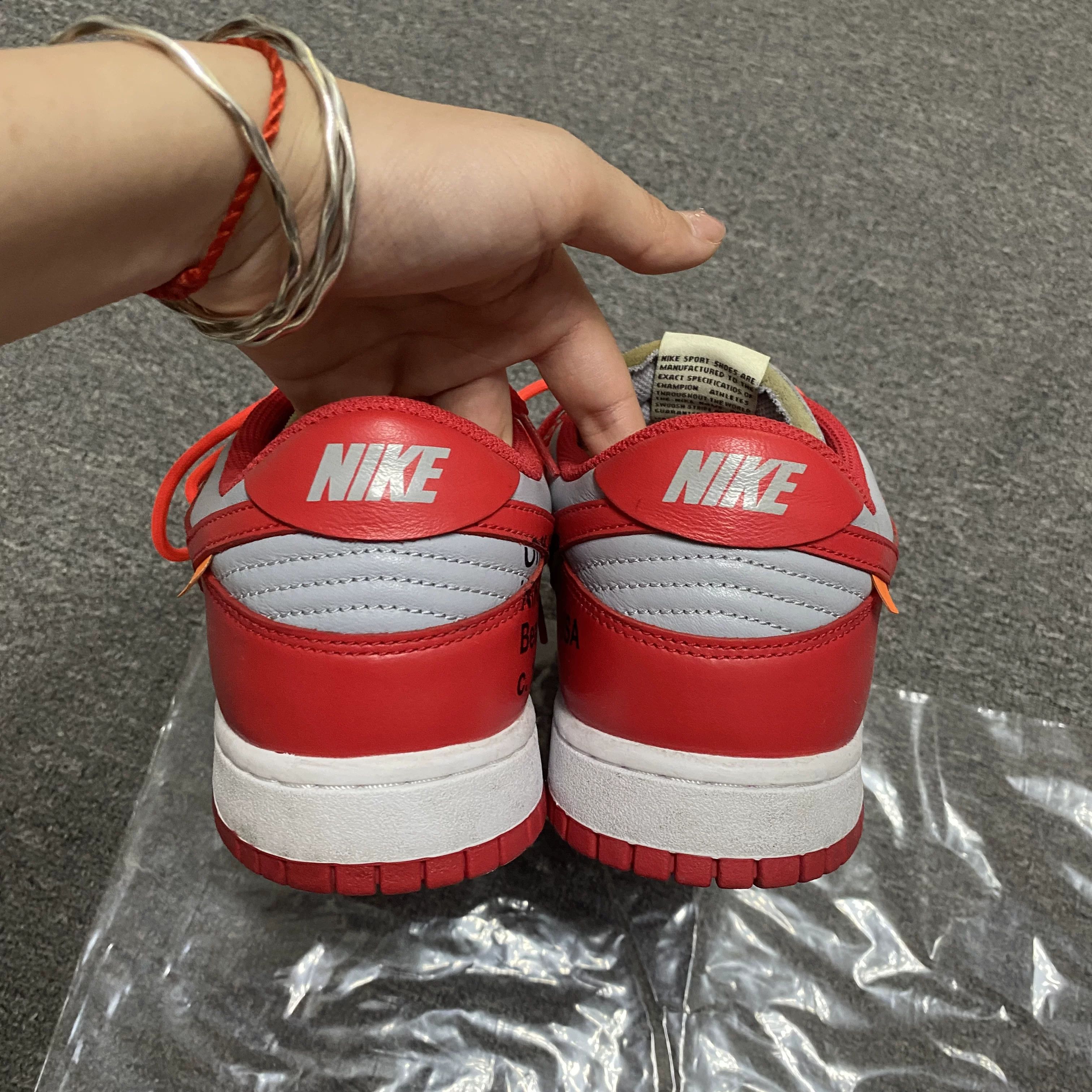Off-White Off-White Nike Dunk Collaborative Sneakers Size US 10 / EU 43 - 6 Thumbnail