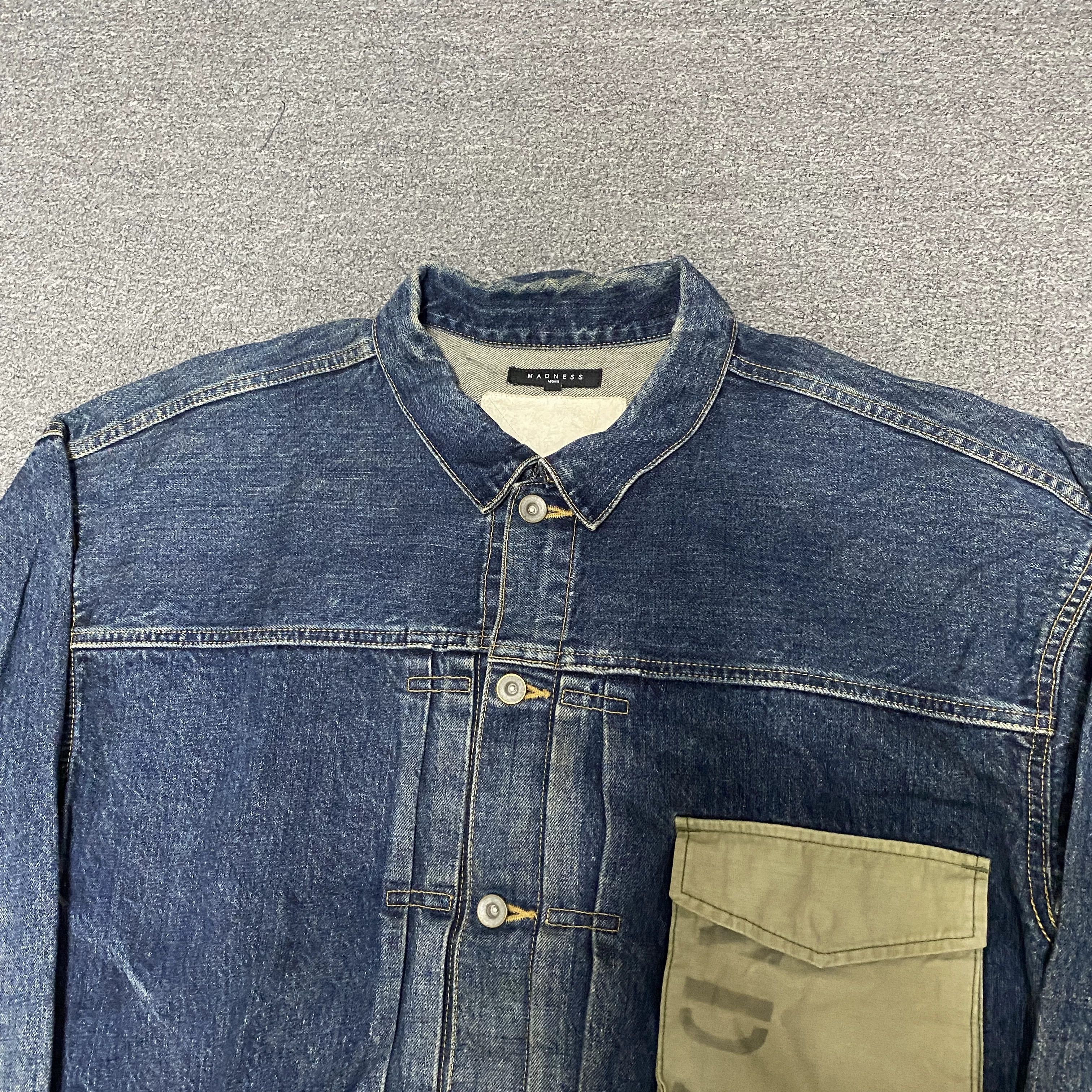Madness MADNESS 19SS Japanese Denim Jacket Size US L / EU 52-54 / 3 - 4 Thumbnail
