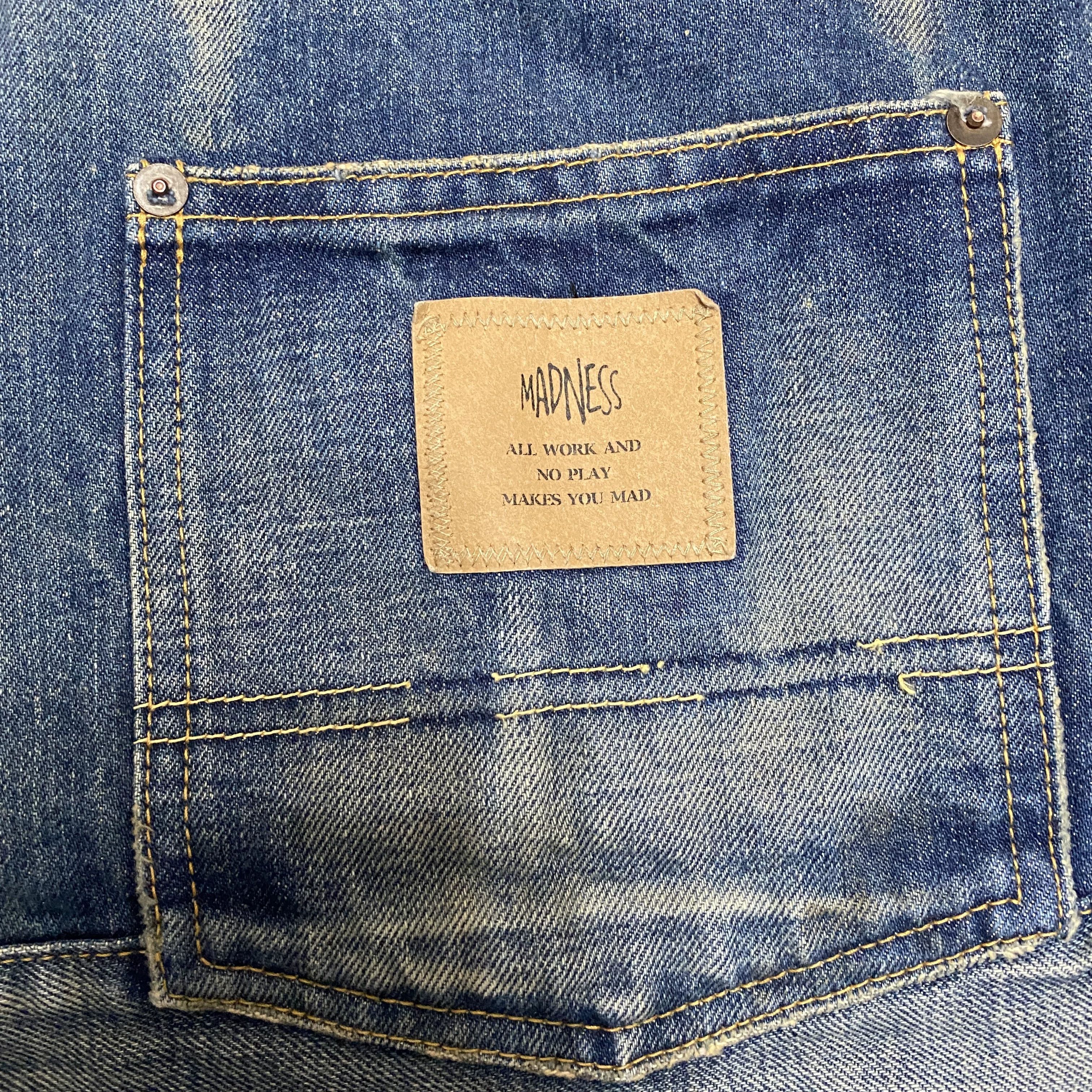 Madness MADNESS 20AW Japan Denim Jacket Size US S / EU 44-46 / 1 - 4 Thumbnail