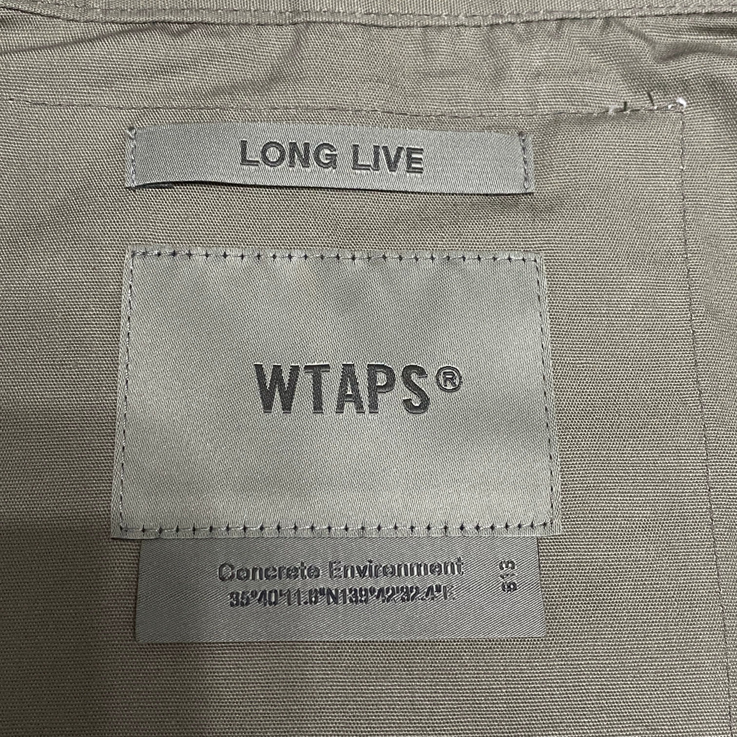 Wtaps WTAPS 22AW Washed Two-Pocket Jacket Size US XL / EU 56 / 4 - 5 Thumbnail