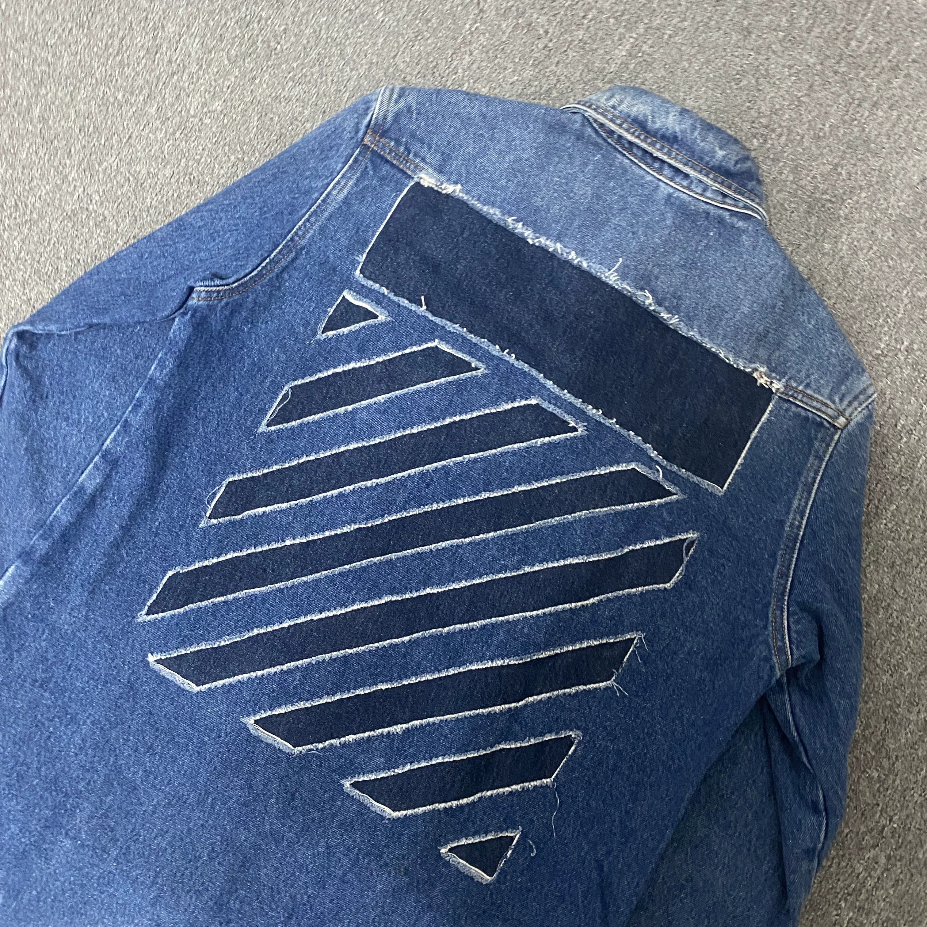 Off-White OFF WHITE 19SS Washed Denim Shirt Size US XS / EU 42 / 0 - 3 Thumbnail