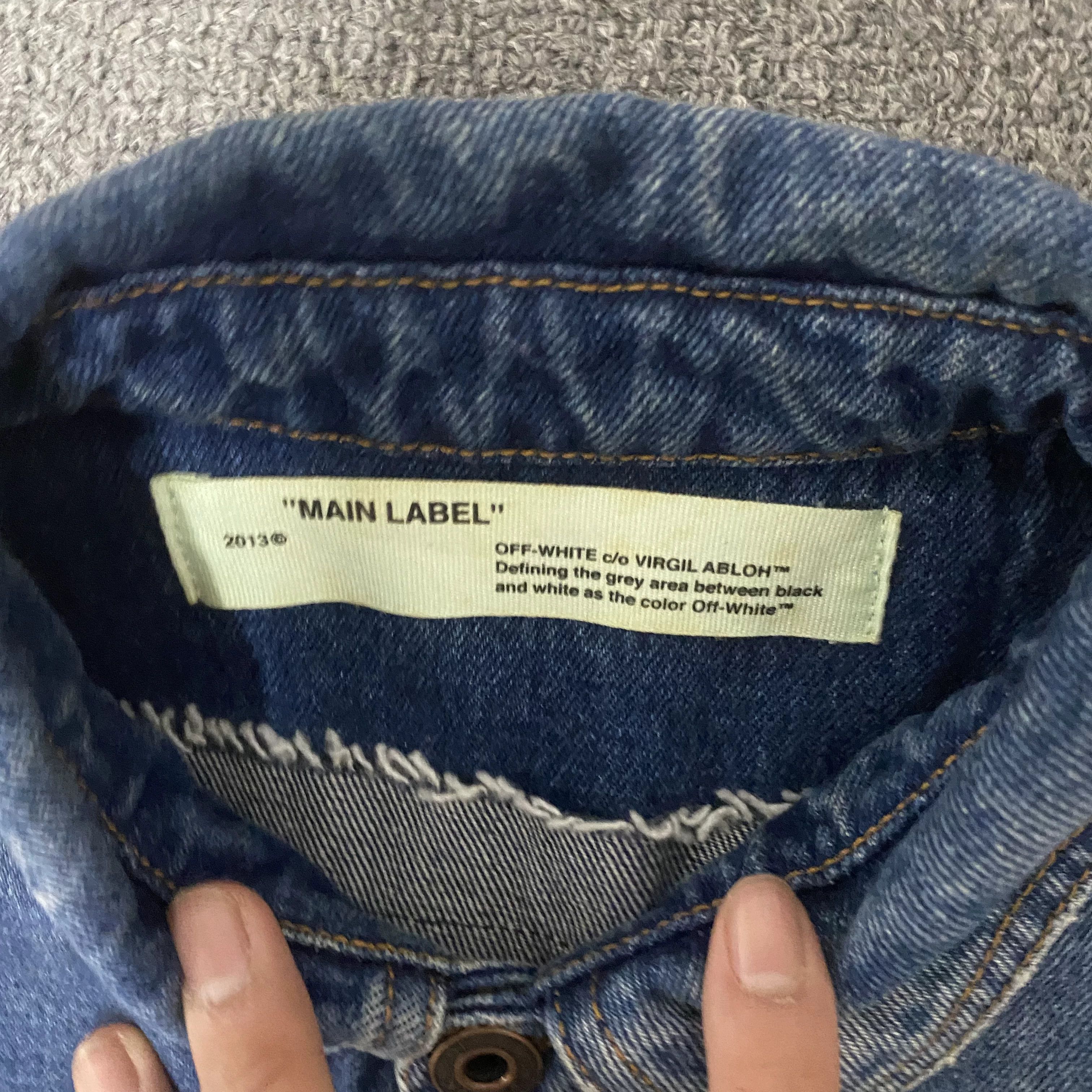 Off-White OFF WHITE 19SS Washed Denim Shirt Size US XS / EU 42 / 0 - 5 Thumbnail