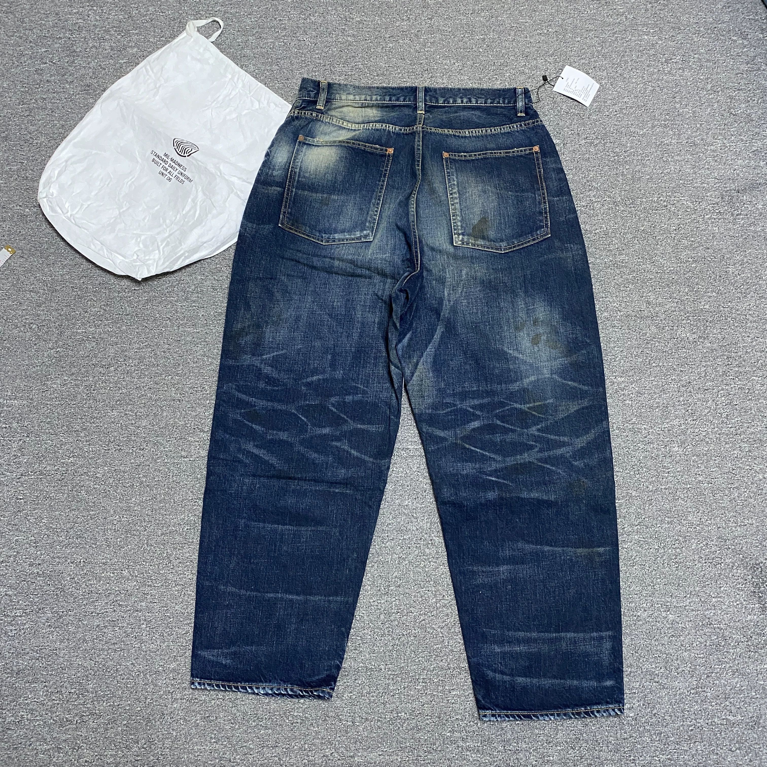 Madness MADNESS 22SS Japanese Made Distressed Jeans Size US 30 / EU 46 - 2 Thumbnail